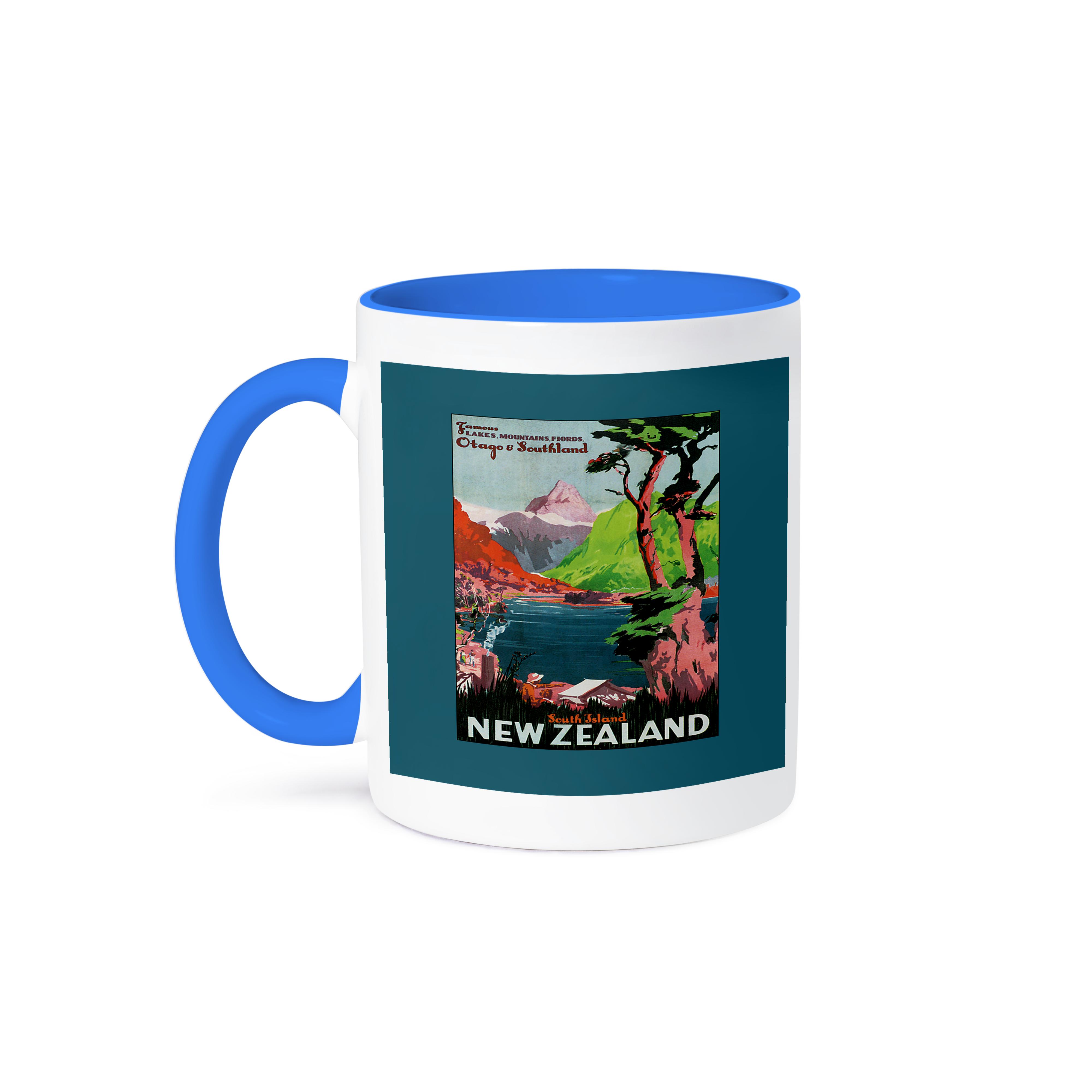 3dRose, New Zealand Famous Lakes, Mountains and Fjords Otago Southland, Mug - Picture 50 of 99