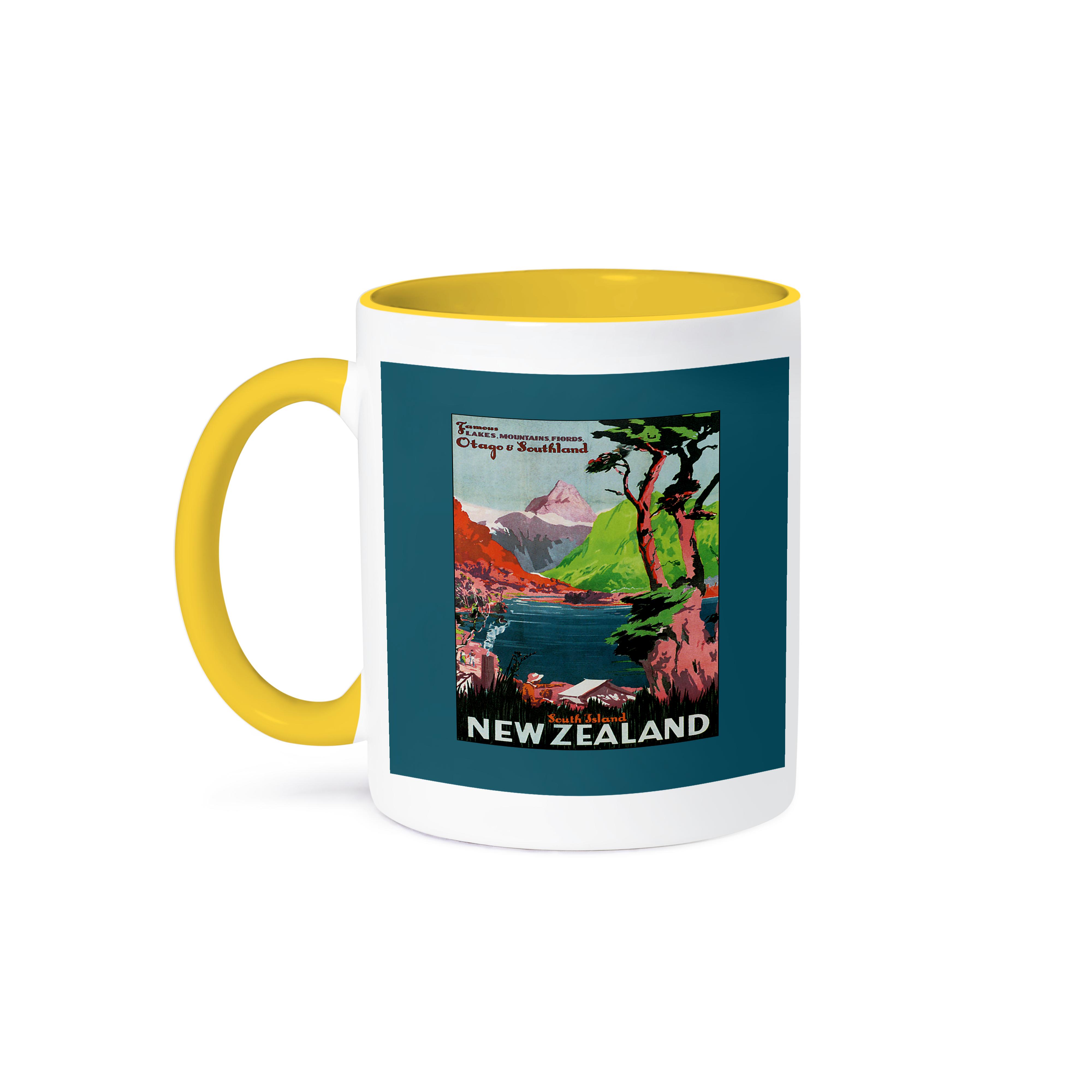 3dRose, New Zealand Famous Lakes, Mountains and Fjords Otago Southland, Mug - Picture 36 of 99