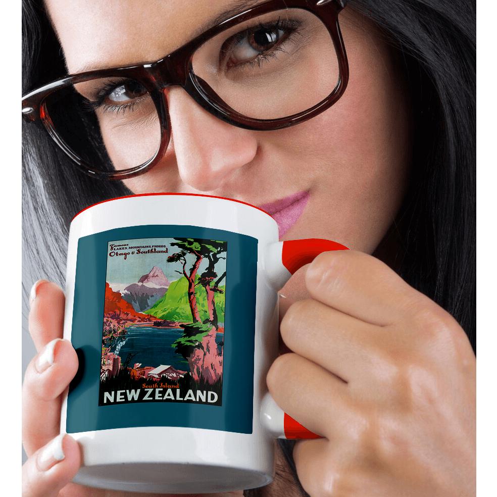 3dRose, New Zealand Famous Lakes, Mountains and Fjords Otago Southland, Mug - Picture 9 of 99