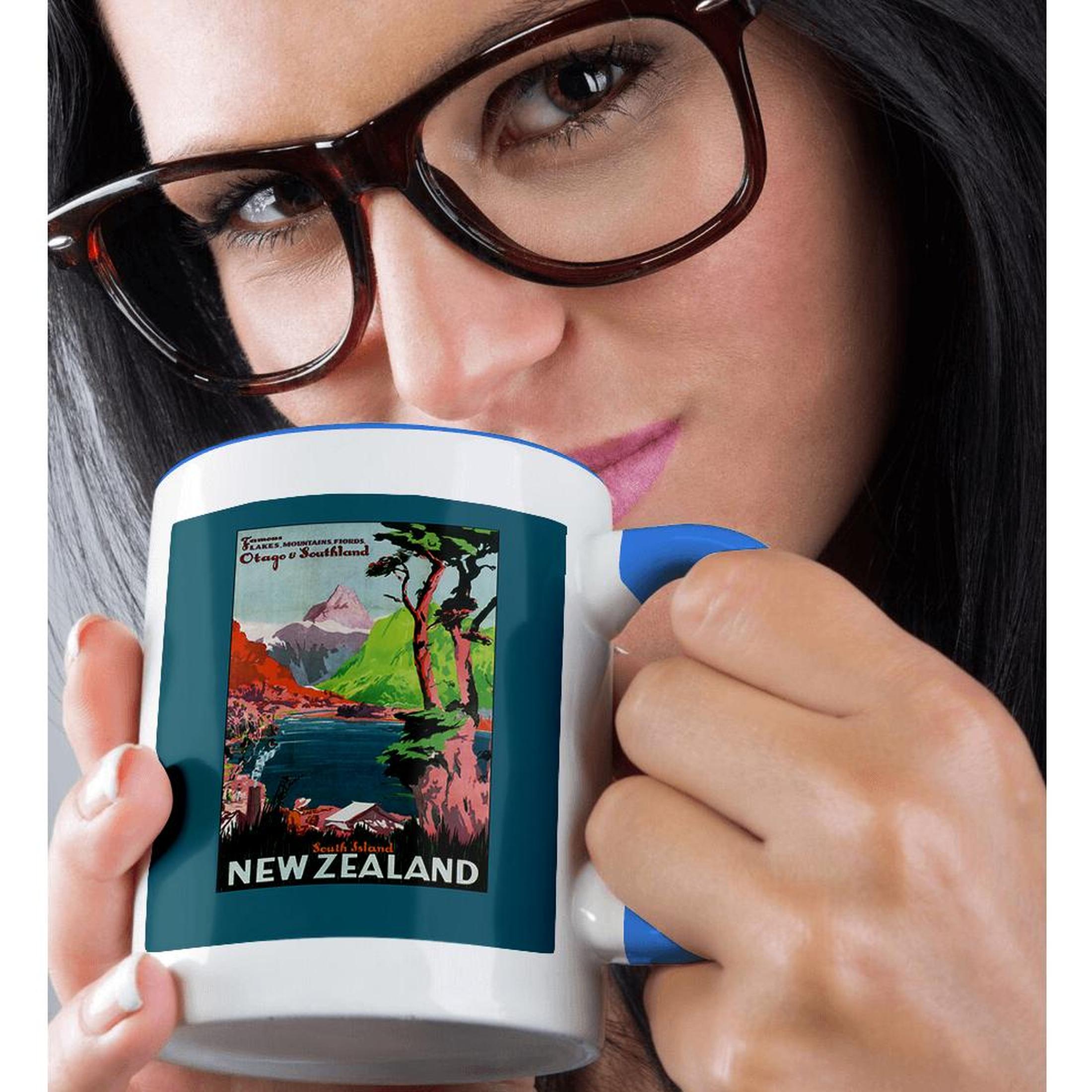 3dRose, New Zealand Famous Lakes, Mountains and Fjords Otago Southland, Mug - Picture 51 of 99