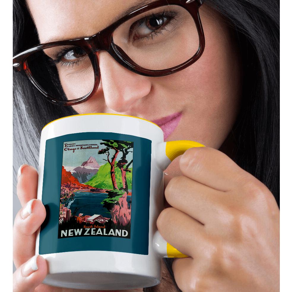 3dRose, New Zealand Famous Lakes, Mountains and Fjords Otago Southland, Mug - Picture 37 of 99