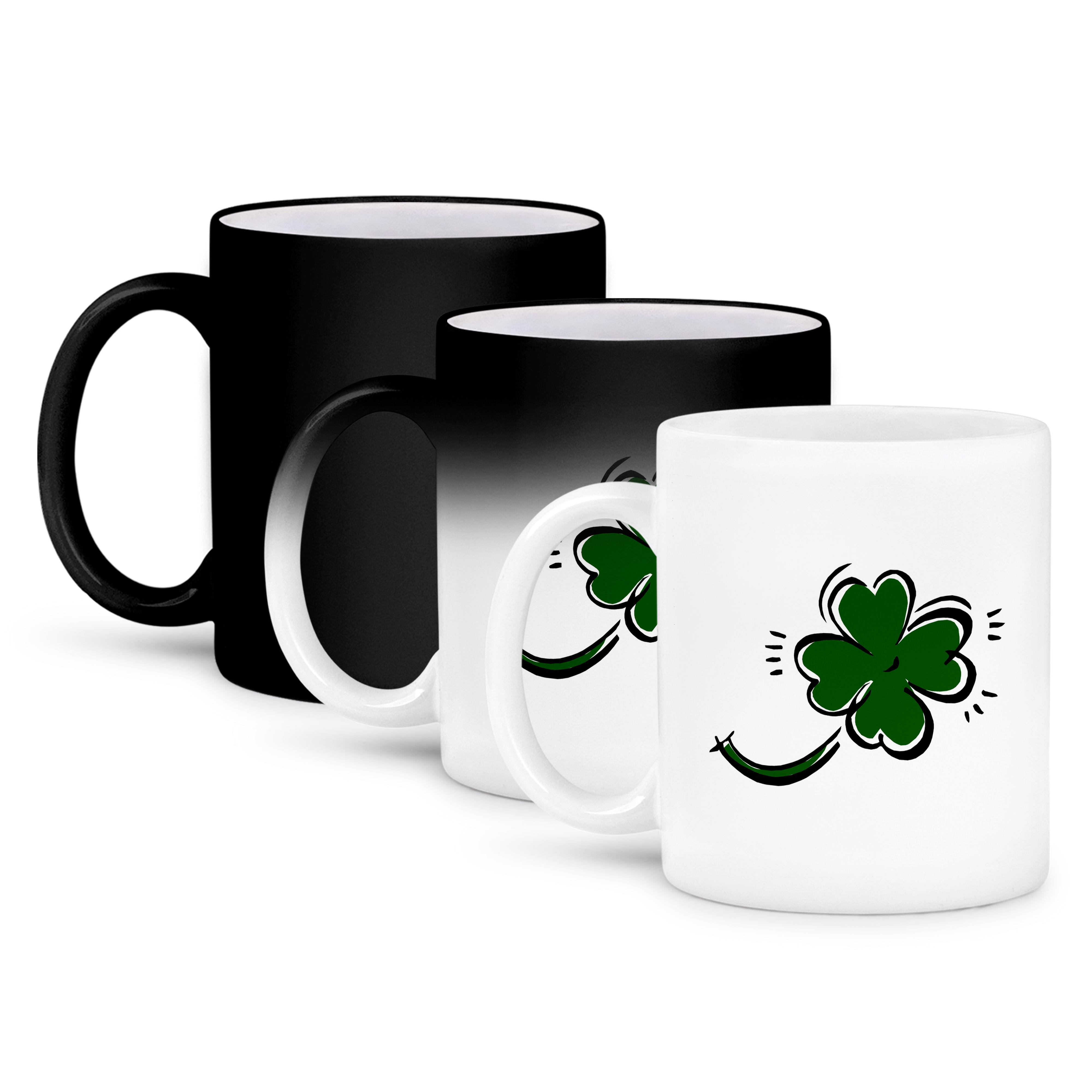 3dRose, sketchy four leaf green clover st patrick, Mug - Picture 64 of 99