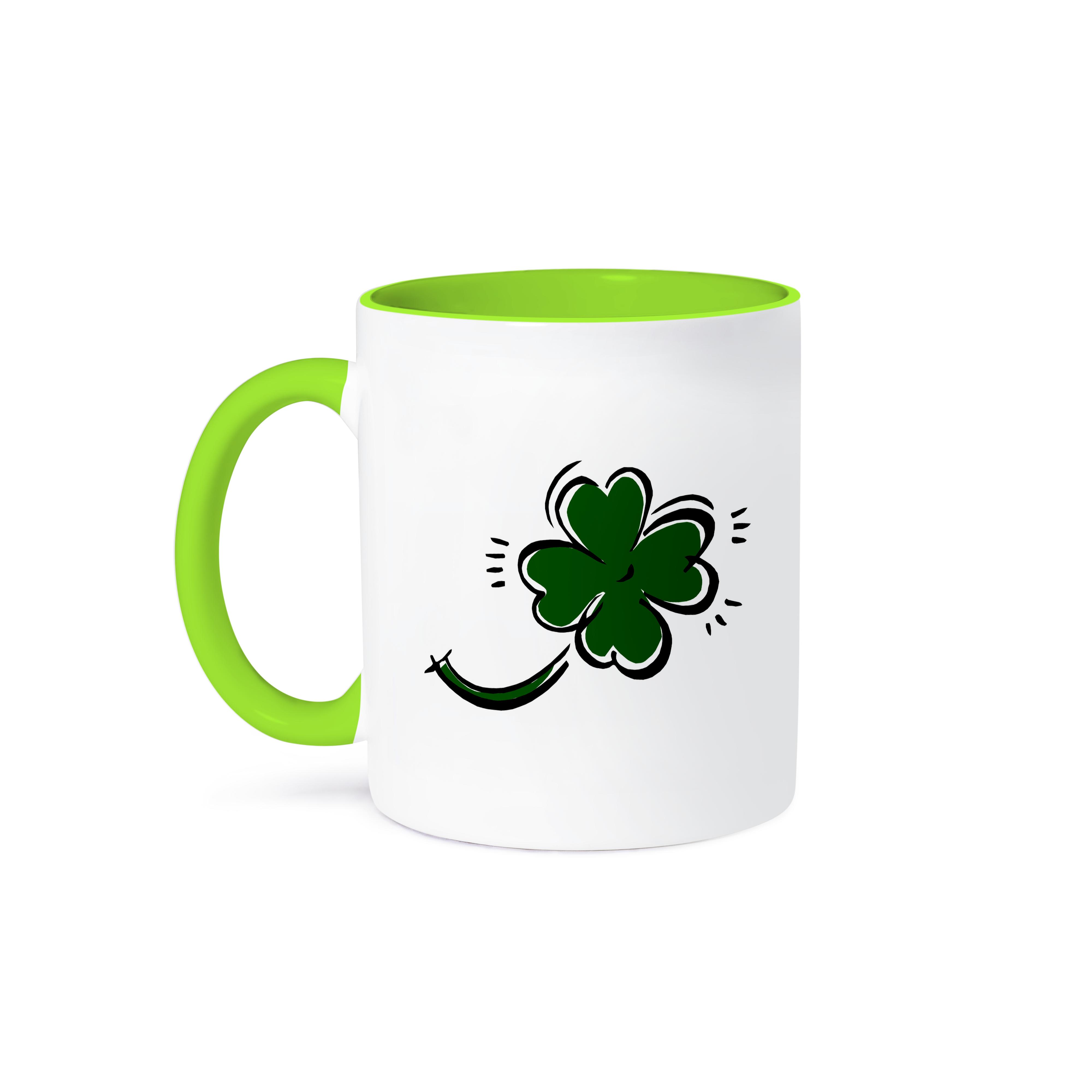 3dRose, sketchy four leaf green clover st patrick, Mug - Picture 36 of 99