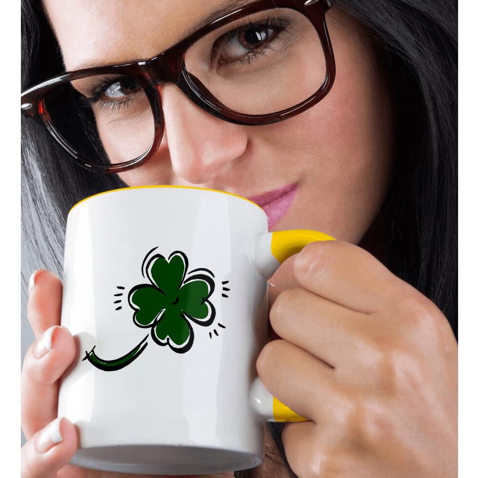 3dRose, sketchy four leaf green clover st patrick, Mug - Picture 9 of 99