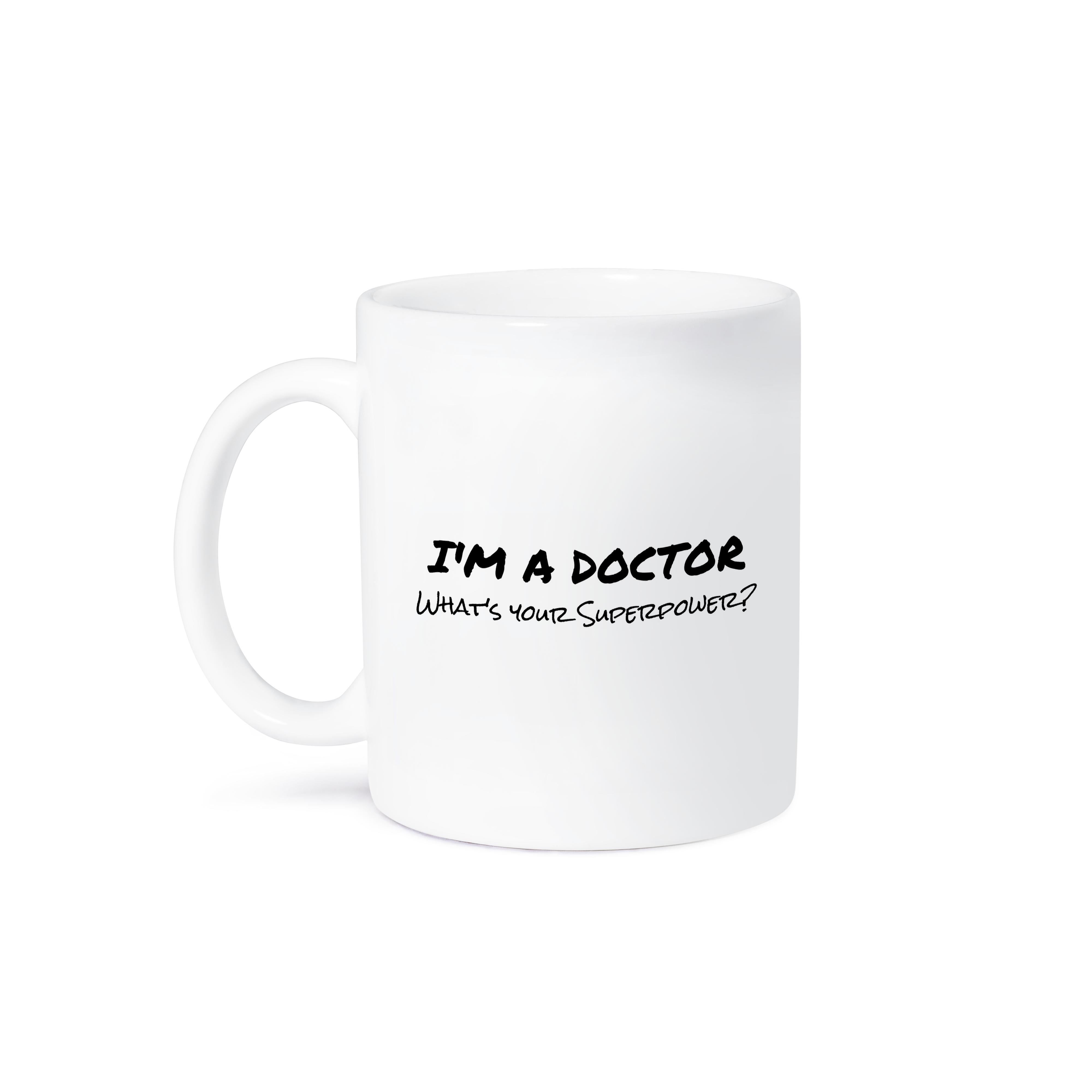3dRose, Im a Doctor - Whats your Superpower - lustiges Ärzteschaftsgeschenk, Tasse - Bild 29 von 99