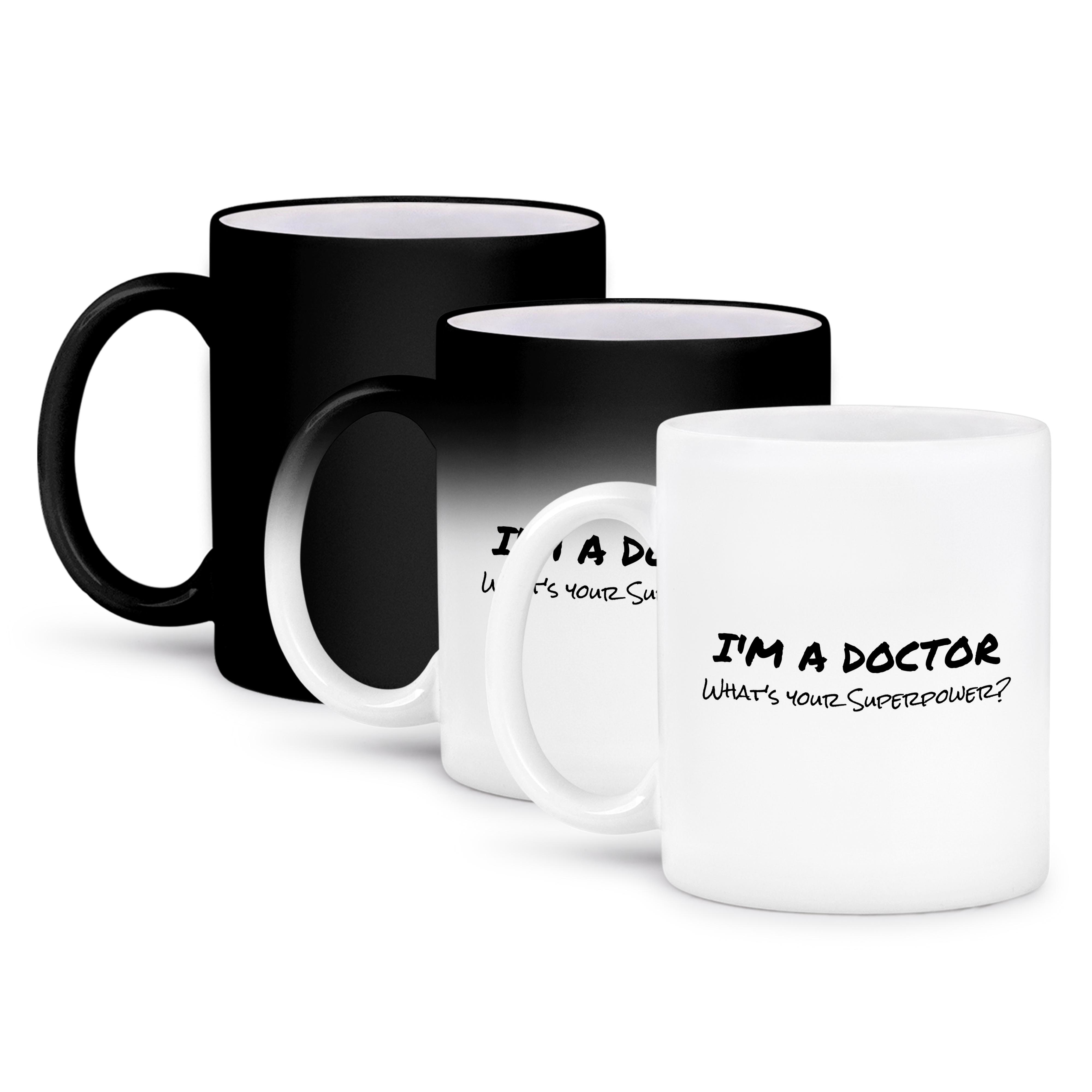 3dRose, Im a Doctor - Whats your Superpower - lustiges Ärzteschaftsgeschenk, Tasse - Bild 57 von 99