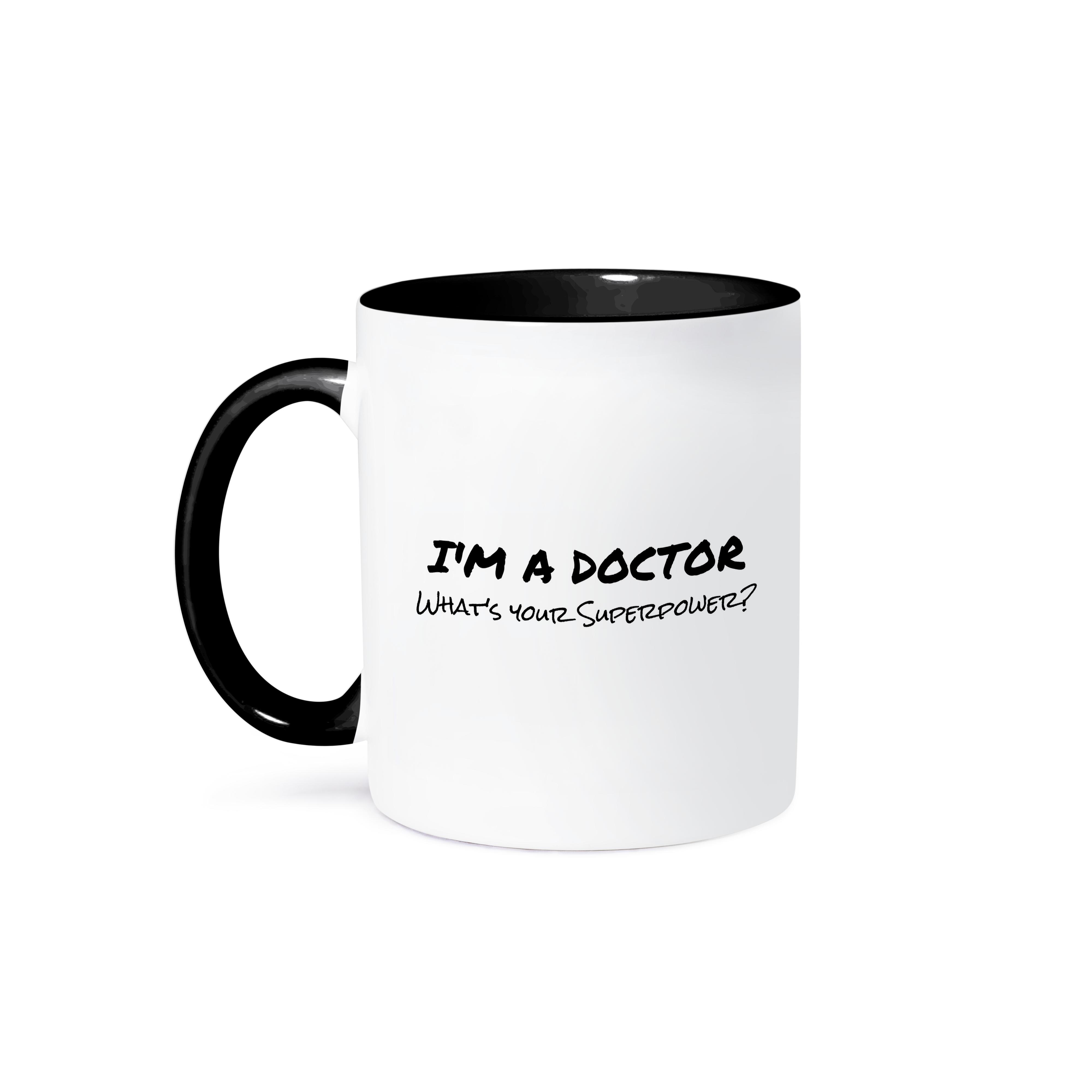 3dRose, Im a Doctor - Whats your Superpower - lustiges Ärzteschaftsgeschenk, Tasse - Bild 15 von 99