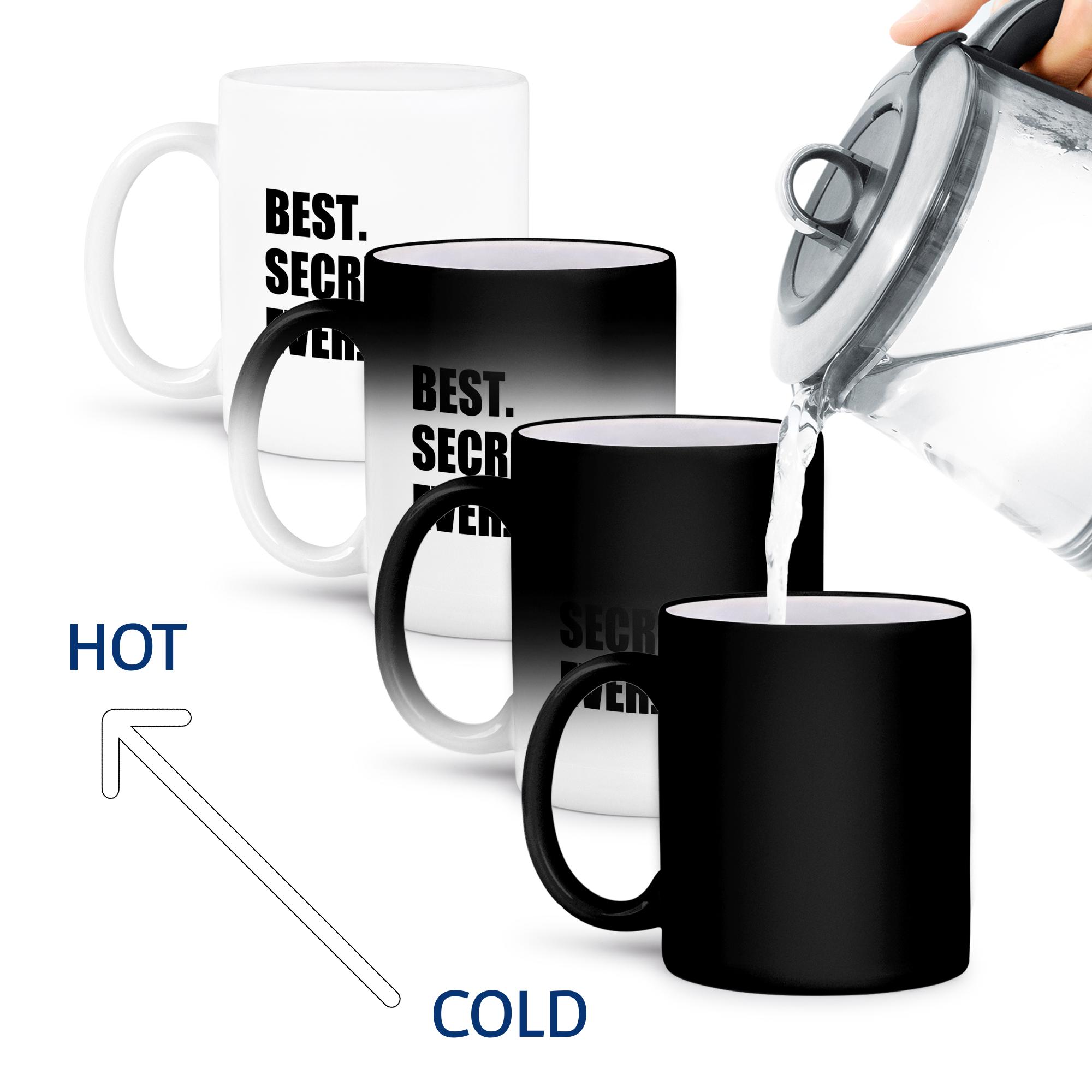 3dRose, miglior segretario di sempre, regalo divertente per segretarie di talento, testo nero, tazza - Foto 60 di 99