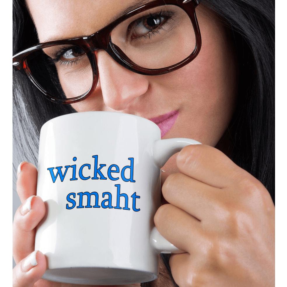 3dRose, Wicked Smaht. Azul., Taza - Imagen 30 de 99