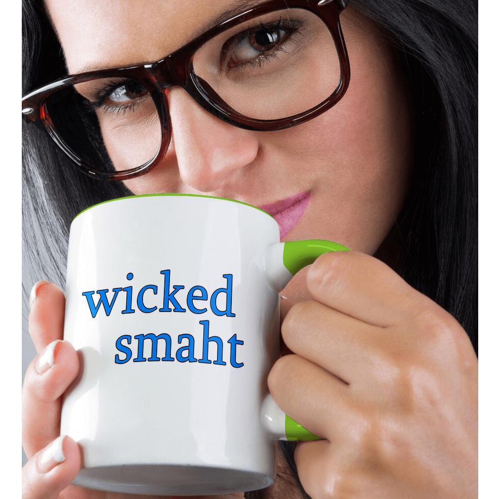 3dRose, Wicked Smaht. Azul., Taza - Imagen 80 de 99