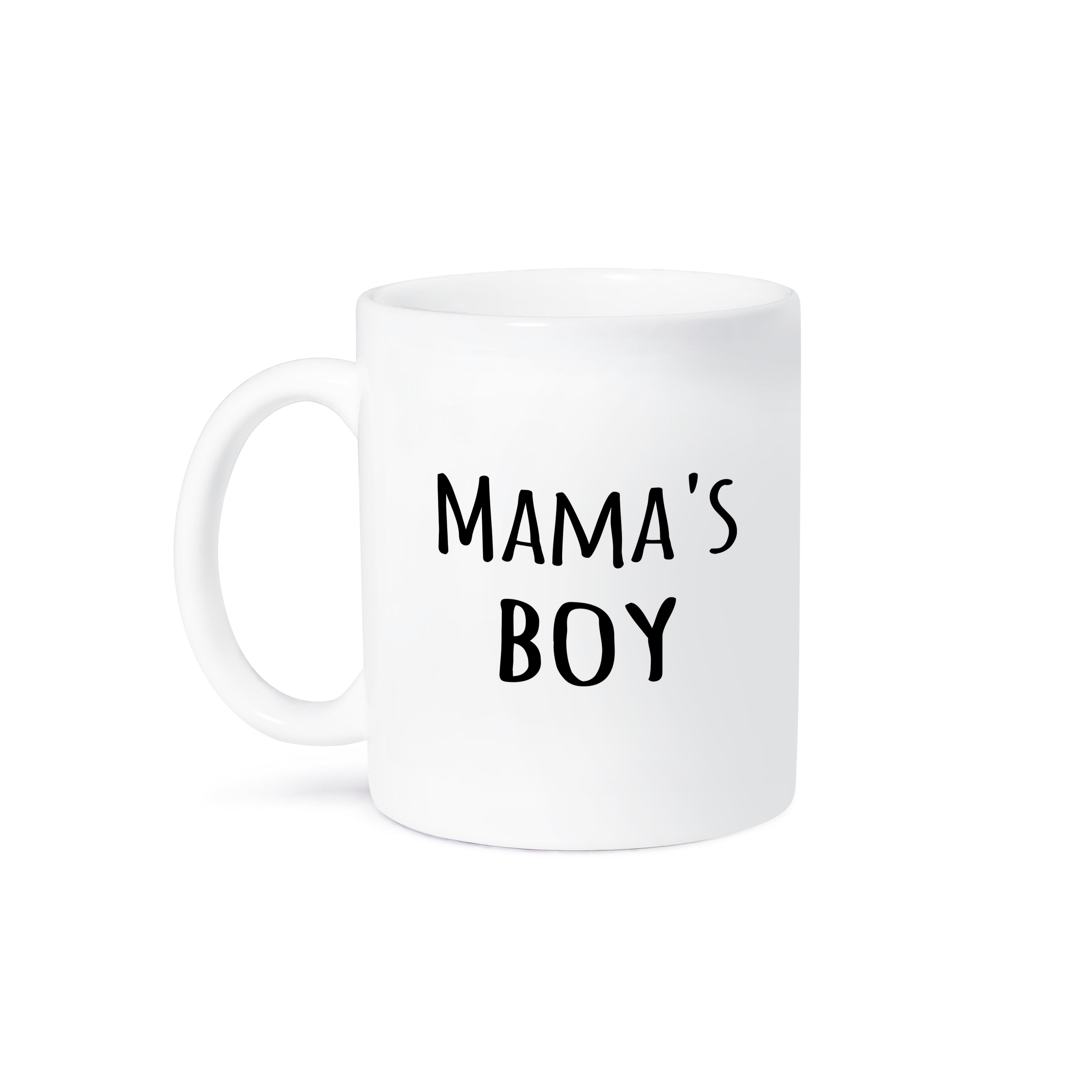 3dRose, Mamas Boy - black text on white - funny gifts for mommys boys, Mug - Picture 29 of 99