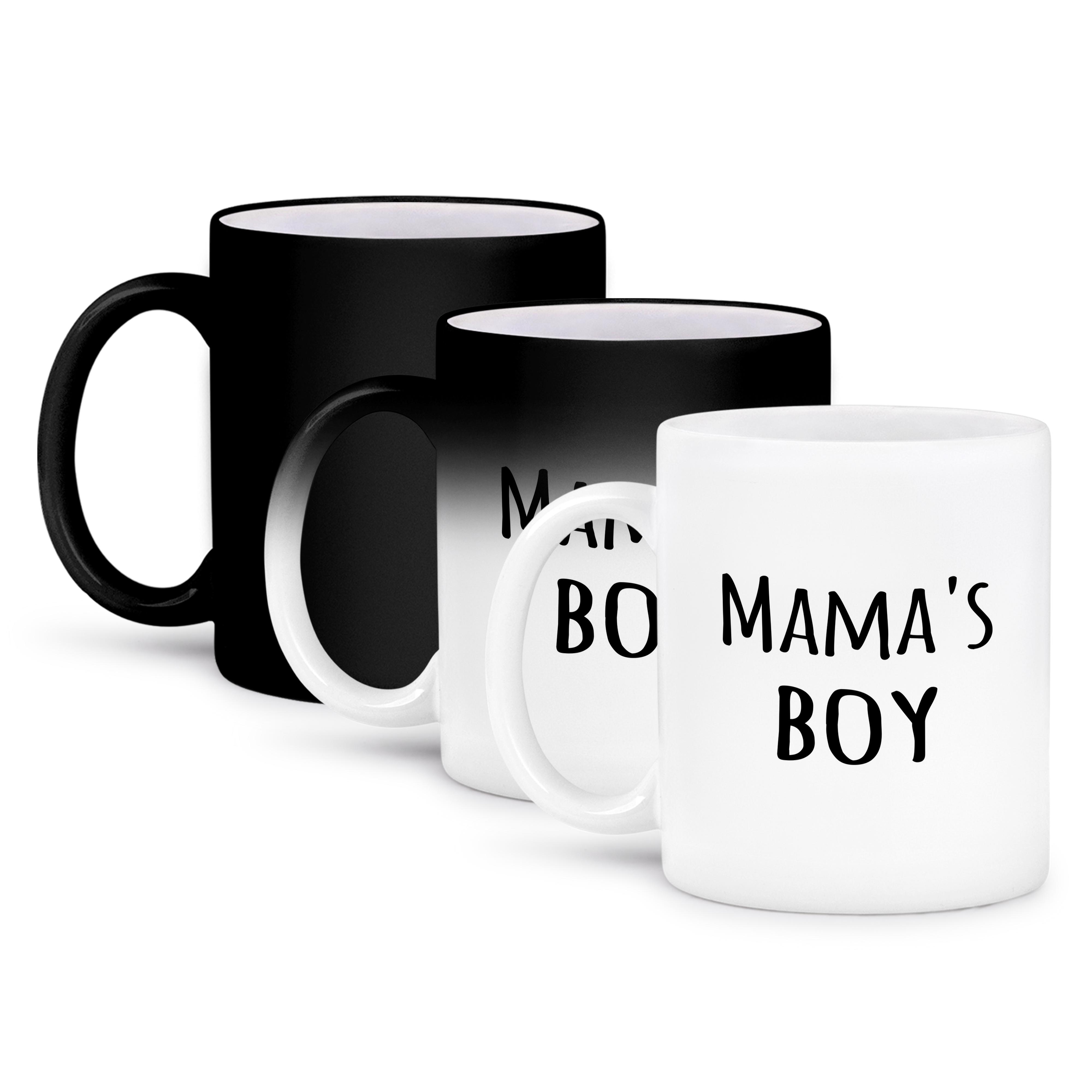 3dRose, Mamas Boy - black text on white - funny gifts for mommys boys, Mug - Picture 57 of 99