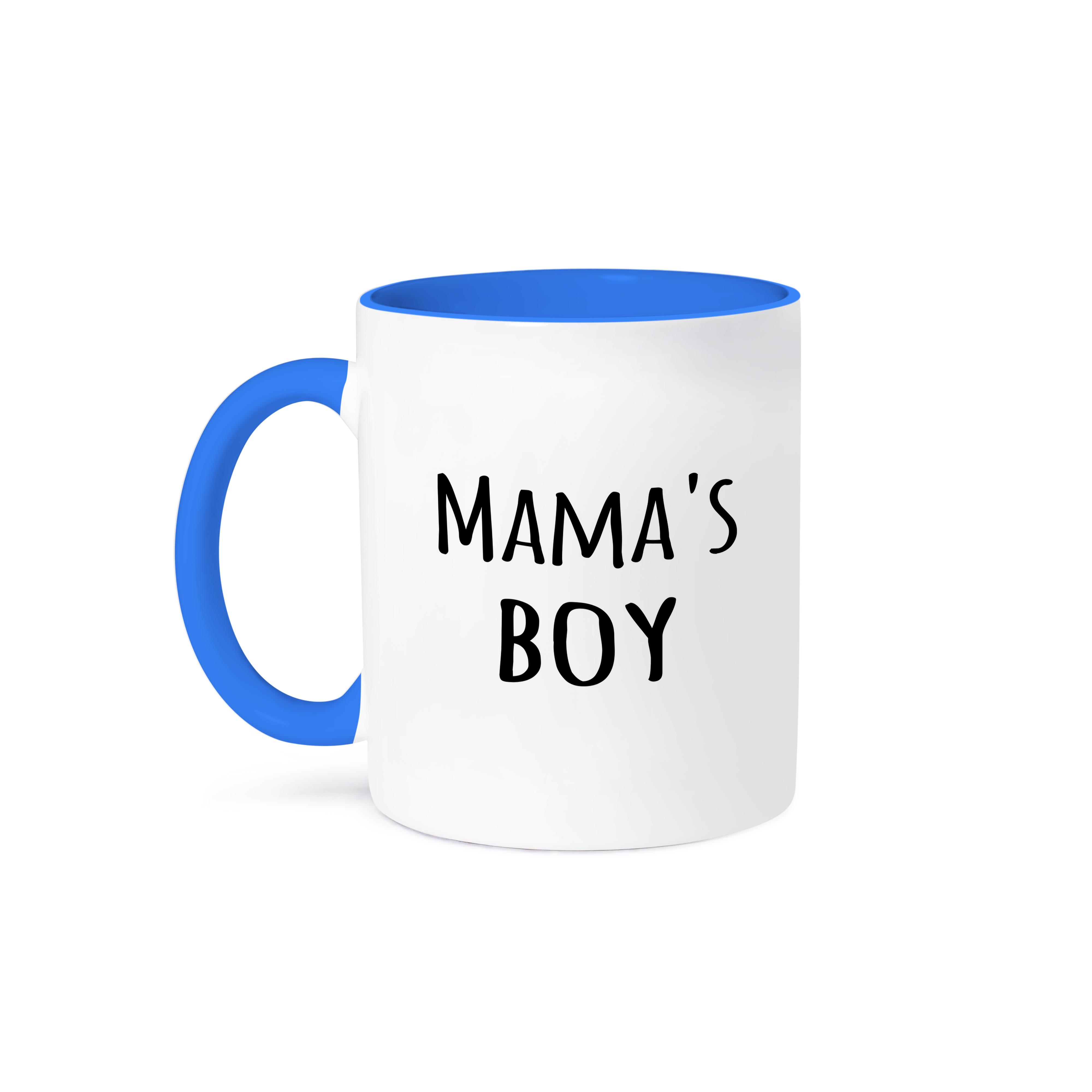 3dRose, Mamas Boy - black text on white - funny gifts for mommys boys, Mug - Picture 50 of 99