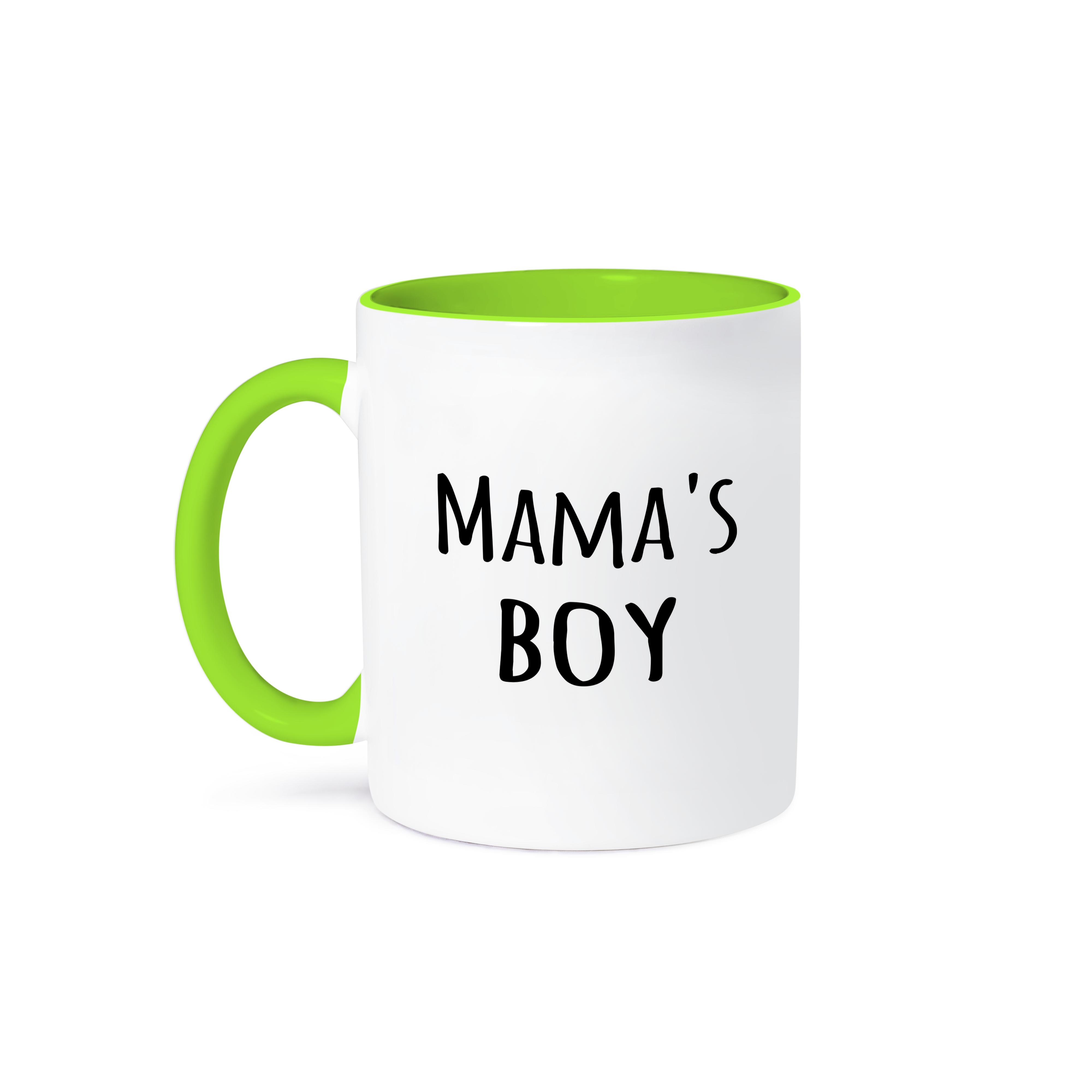 3dRose, Mamas Boy - black text on white - funny gifts for mommys boys, Mug - Picture 79 of 99