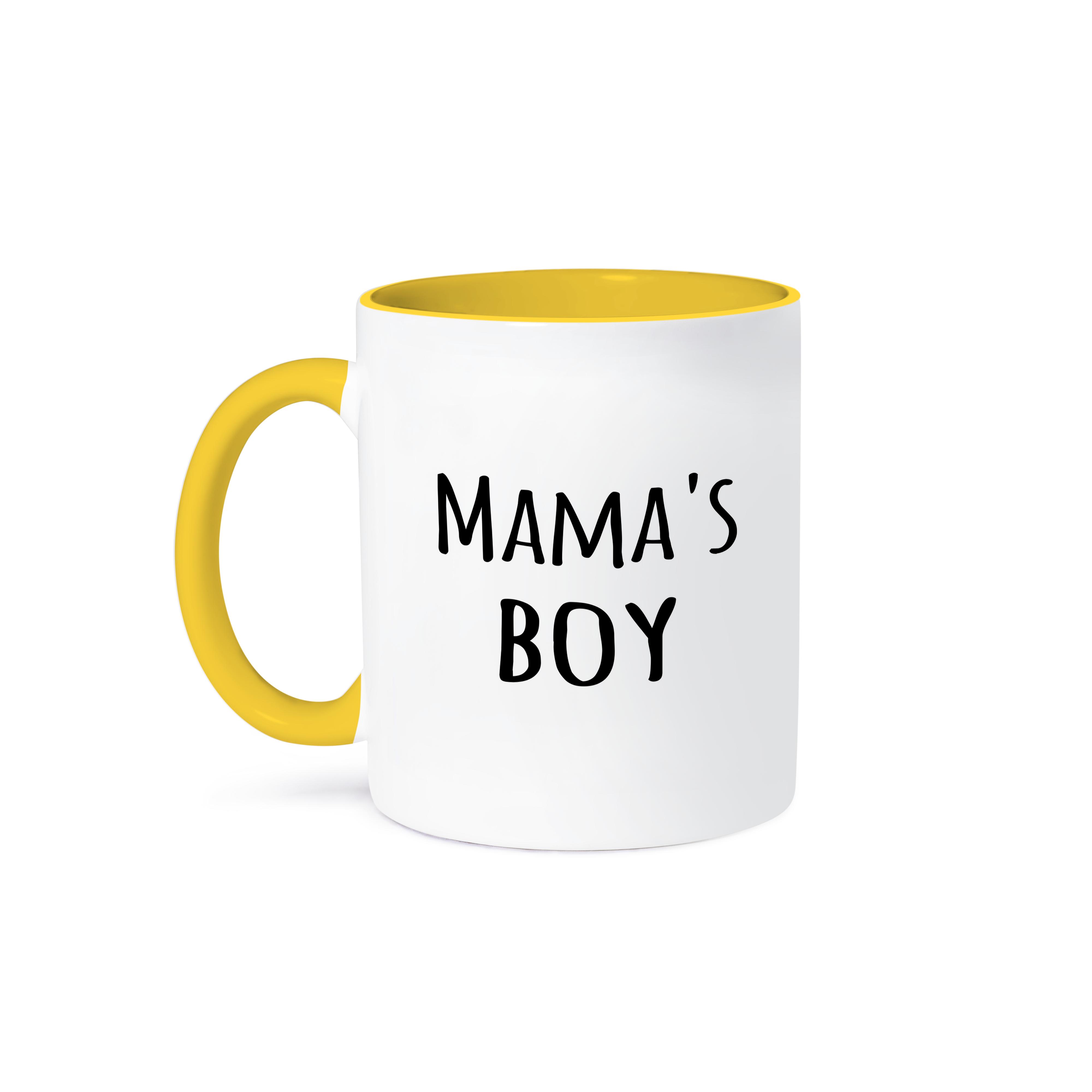 3dRose, Mamas Boy - black text on white - funny gifts for mommys boys, Mug - Picture 36 of 99