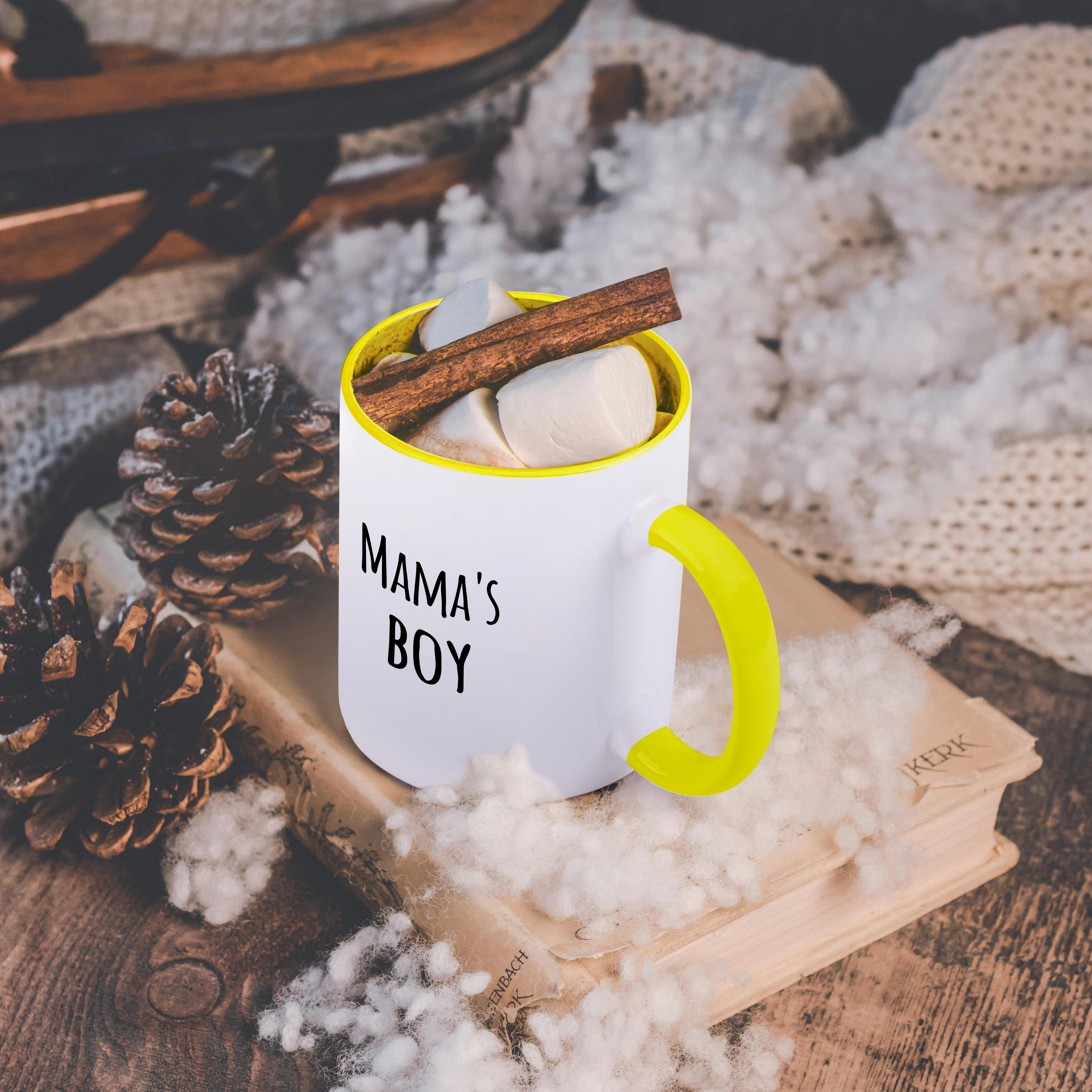 3dRose, Mamas Boy - black text on white - funny gifts for mommys boys, Mug - Picture 40 of 99