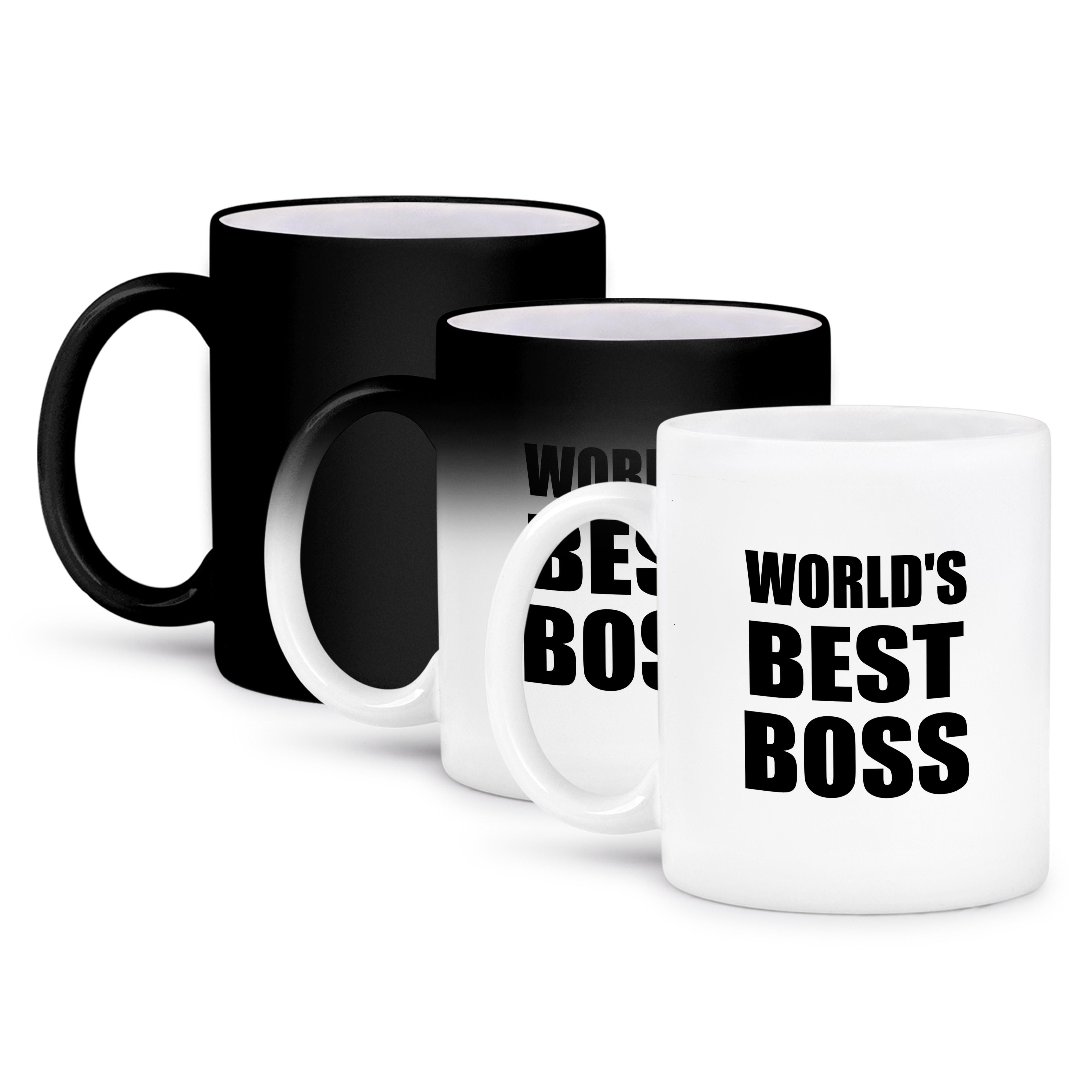 3dRose, Worlds Best Boss in schwarz - tolles Textdesign für den größten Boss, Tasse - Bild 57 von 99