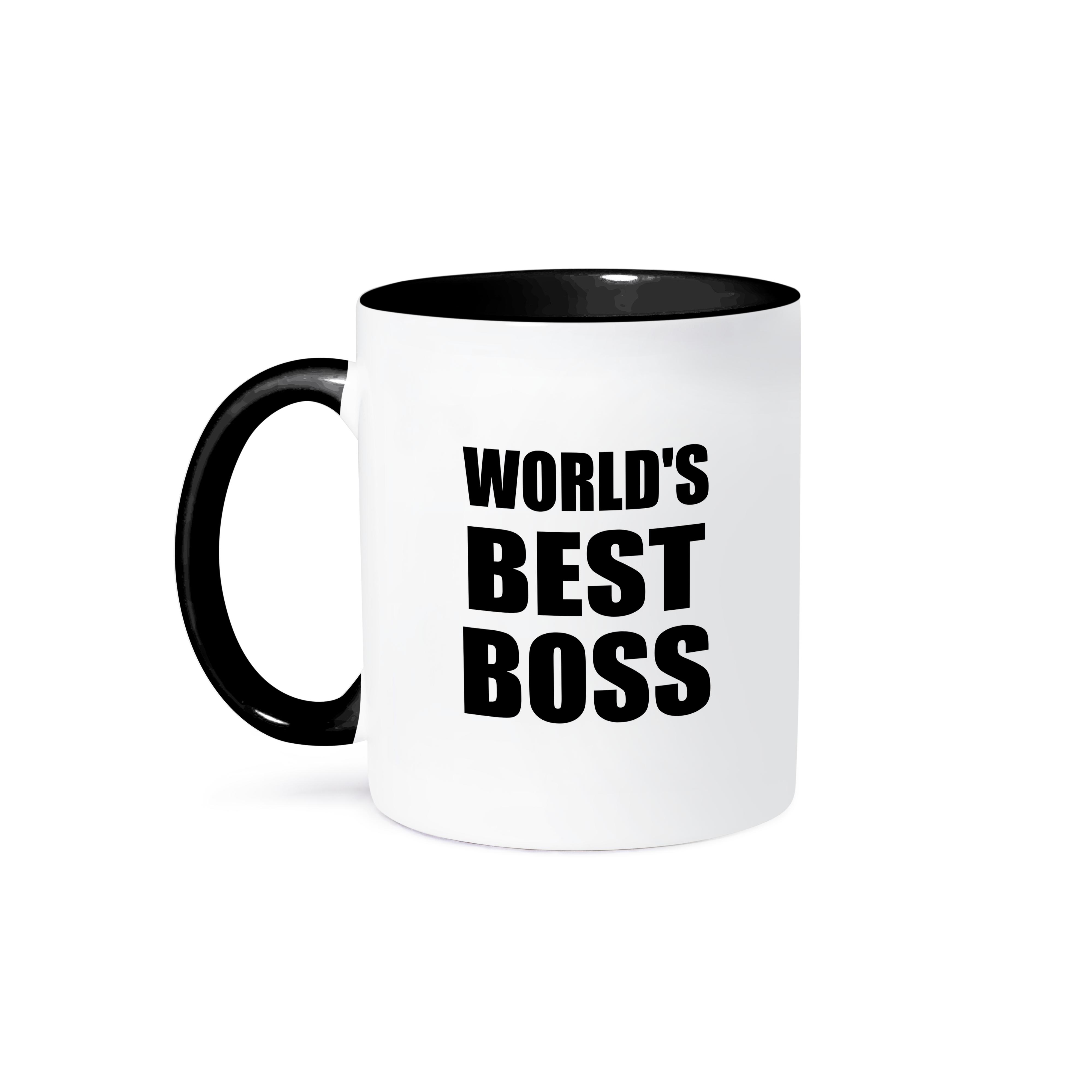 3dRose, Worlds Best Boss in schwarz - tolles Textdesign für den größten Boss, Tasse - Bild 15 von 99