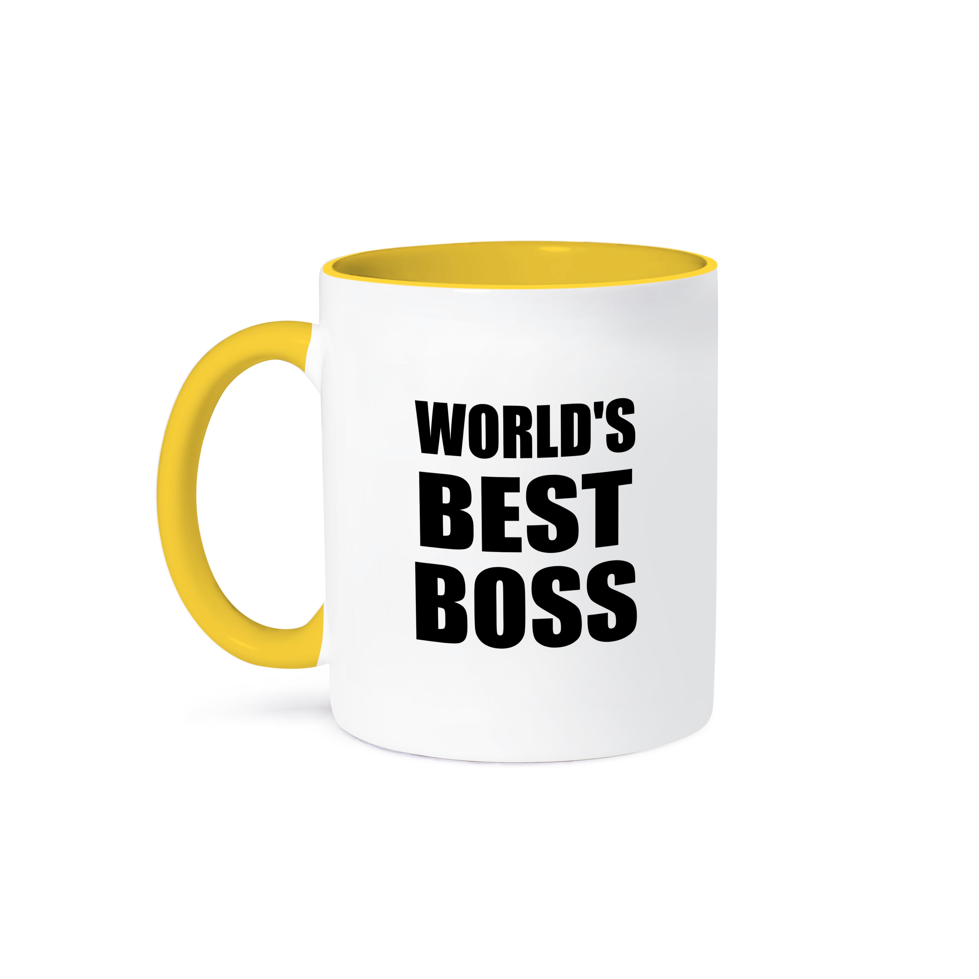 3dRose, Worlds Best Boss in schwarz - tolles Textdesign für den größten Boss, Tasse - Bild 36 von 99
