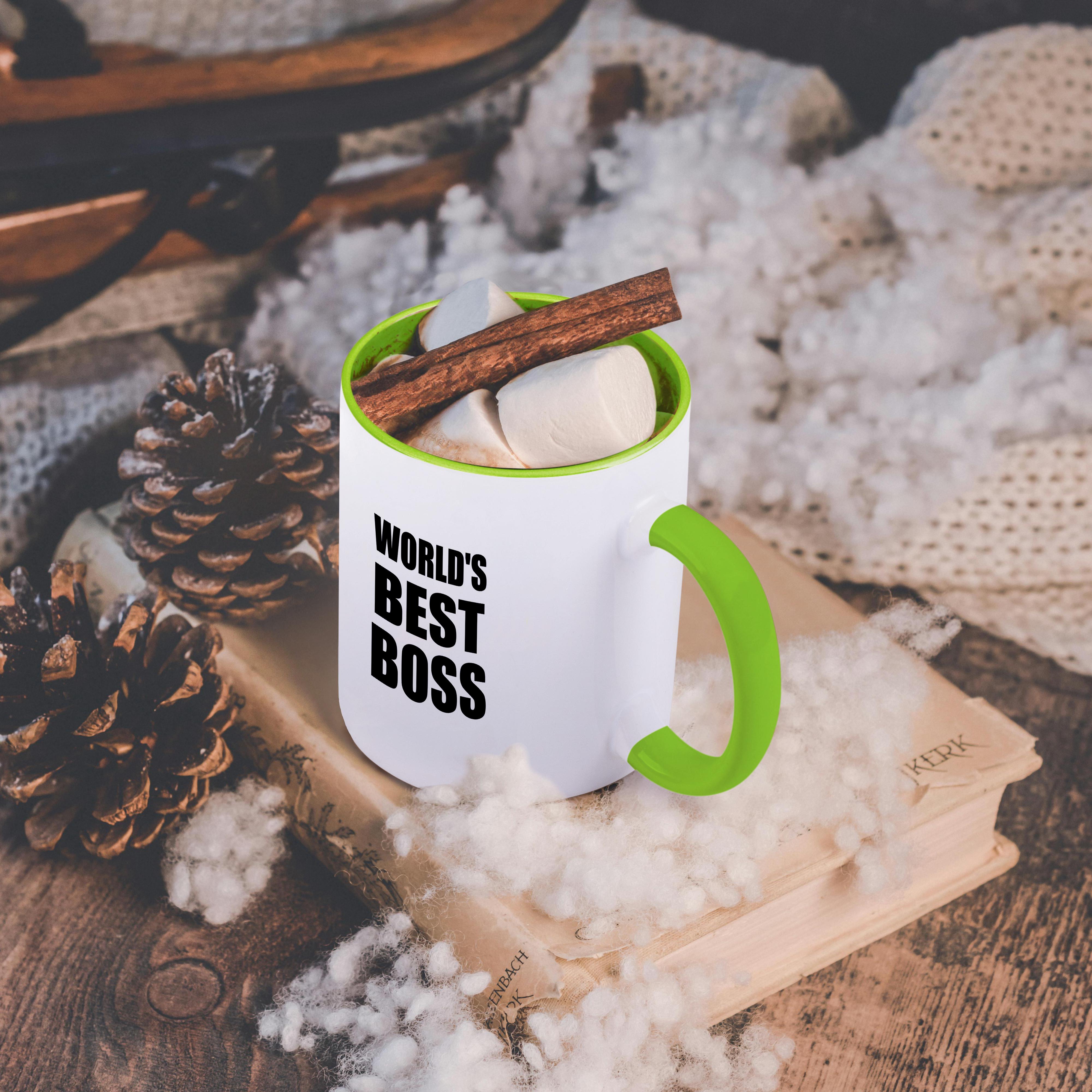 3dRose, Worlds Best Boss in schwarz - tolles Textdesign für den größten Boss, Tasse - Bild 83 von 99