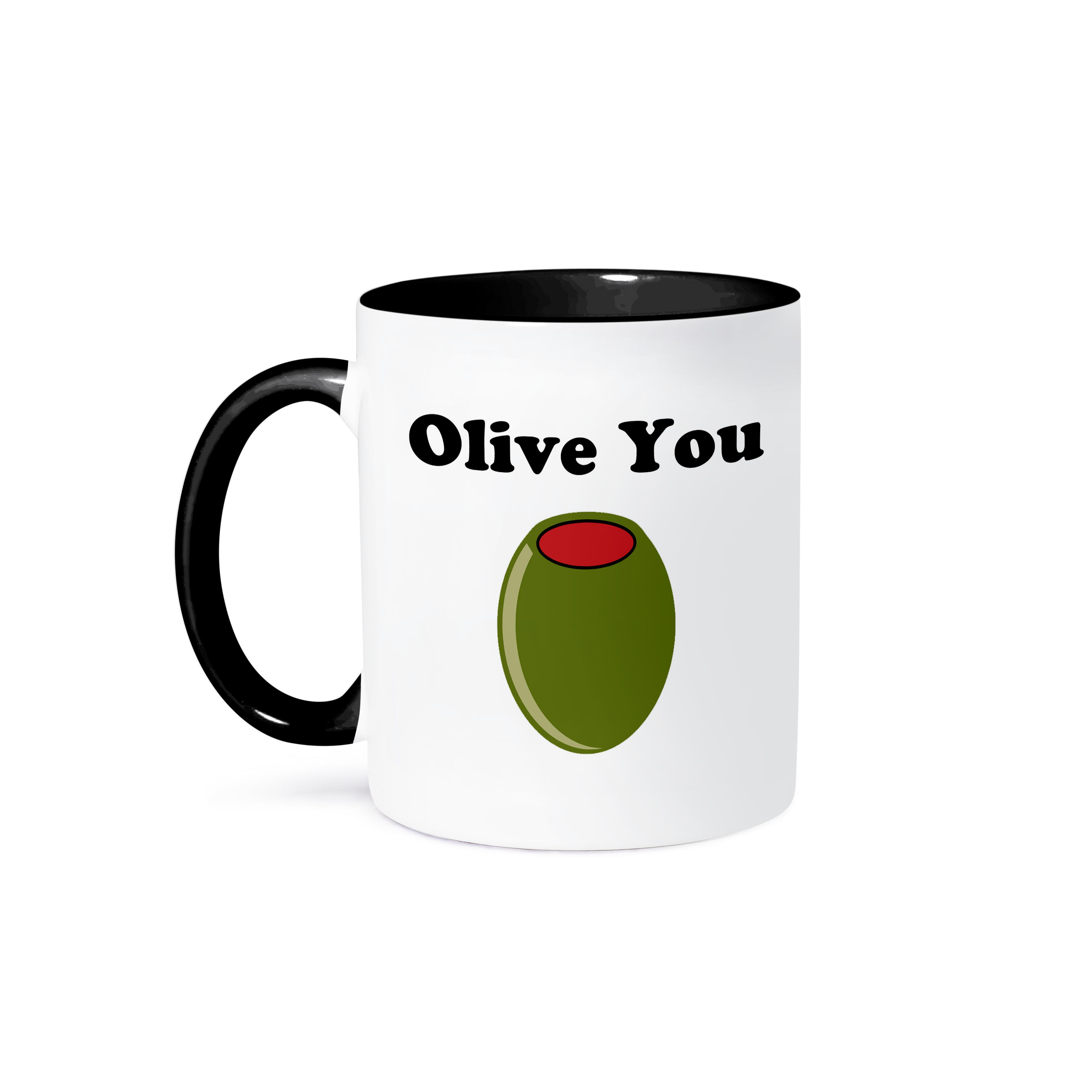 Taza 3dRose, Olive you., - Imagen 22 de 99