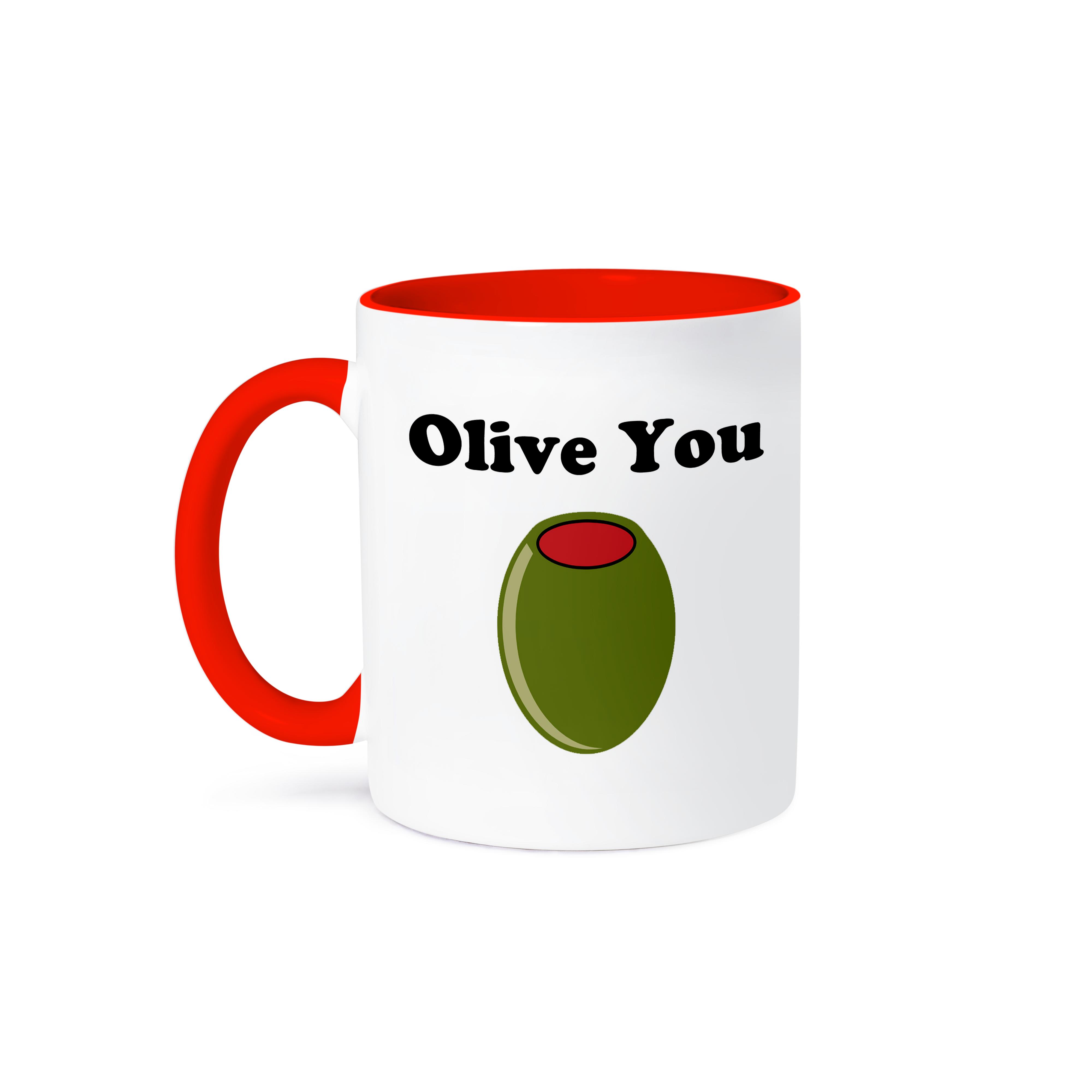Taza 3dRose, Olive you., - Imagen 29 de 99