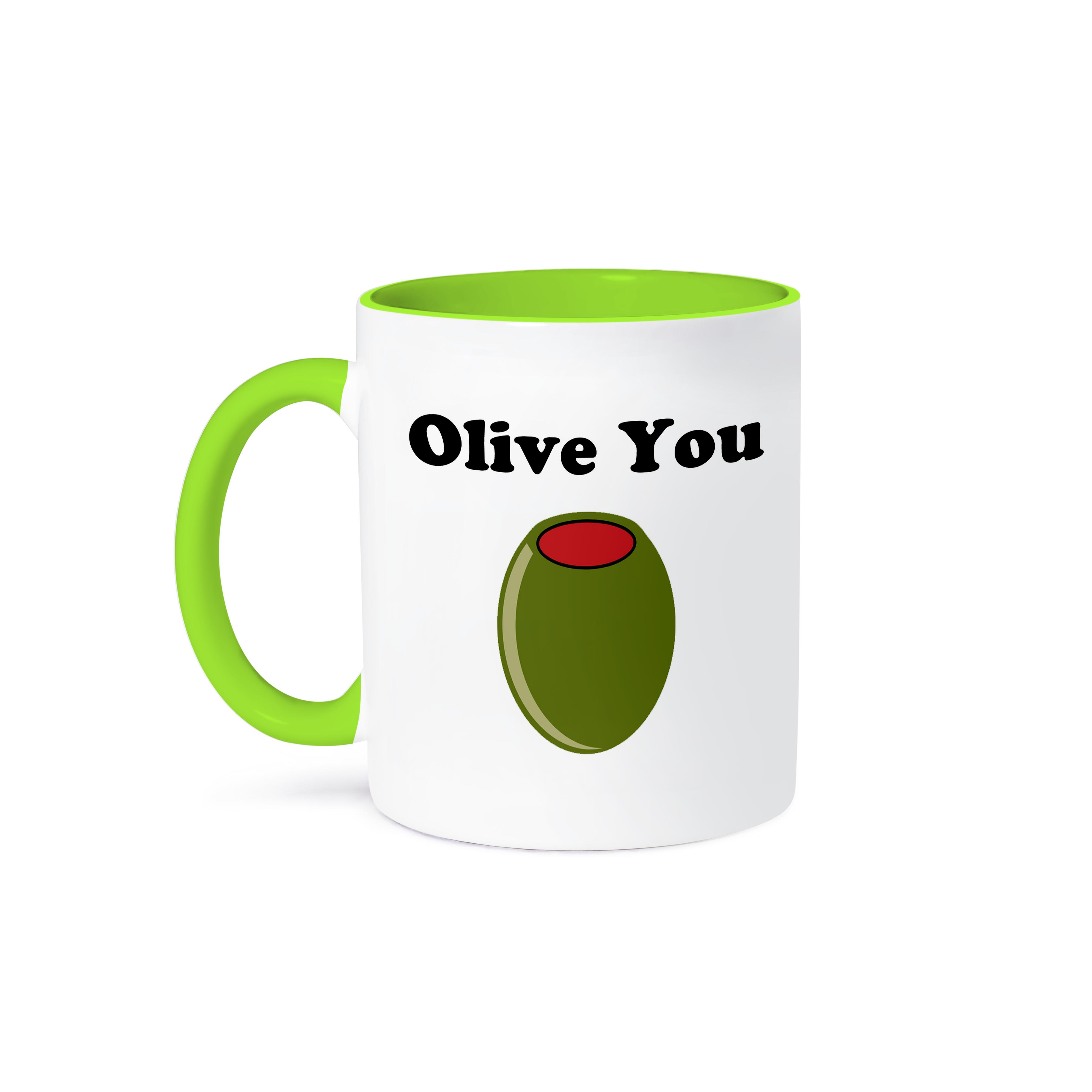 Taza 3dRose, Olive you., - Imagen 36 de 99