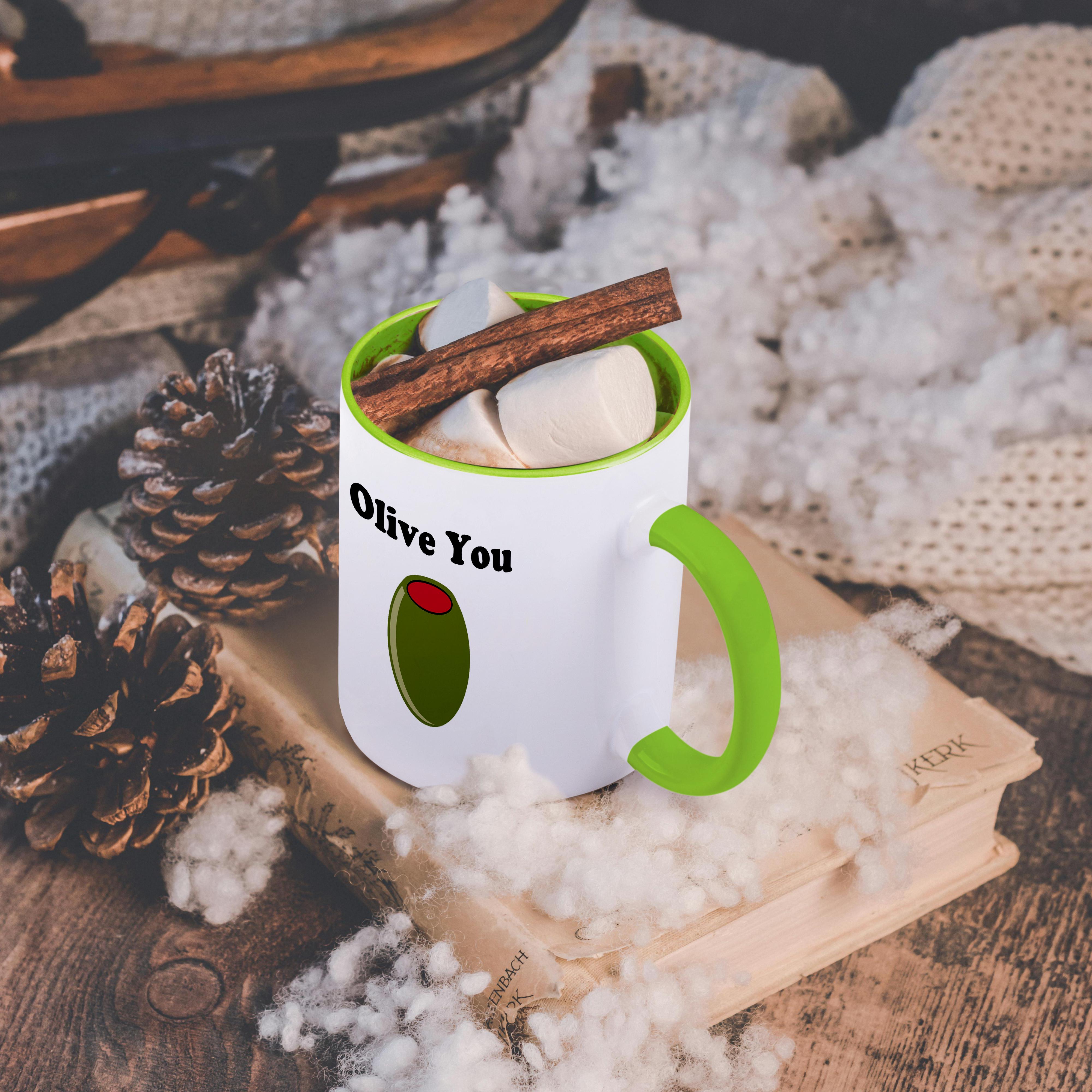 Taza 3dRose, Olive you., - Imagen 40 de 99