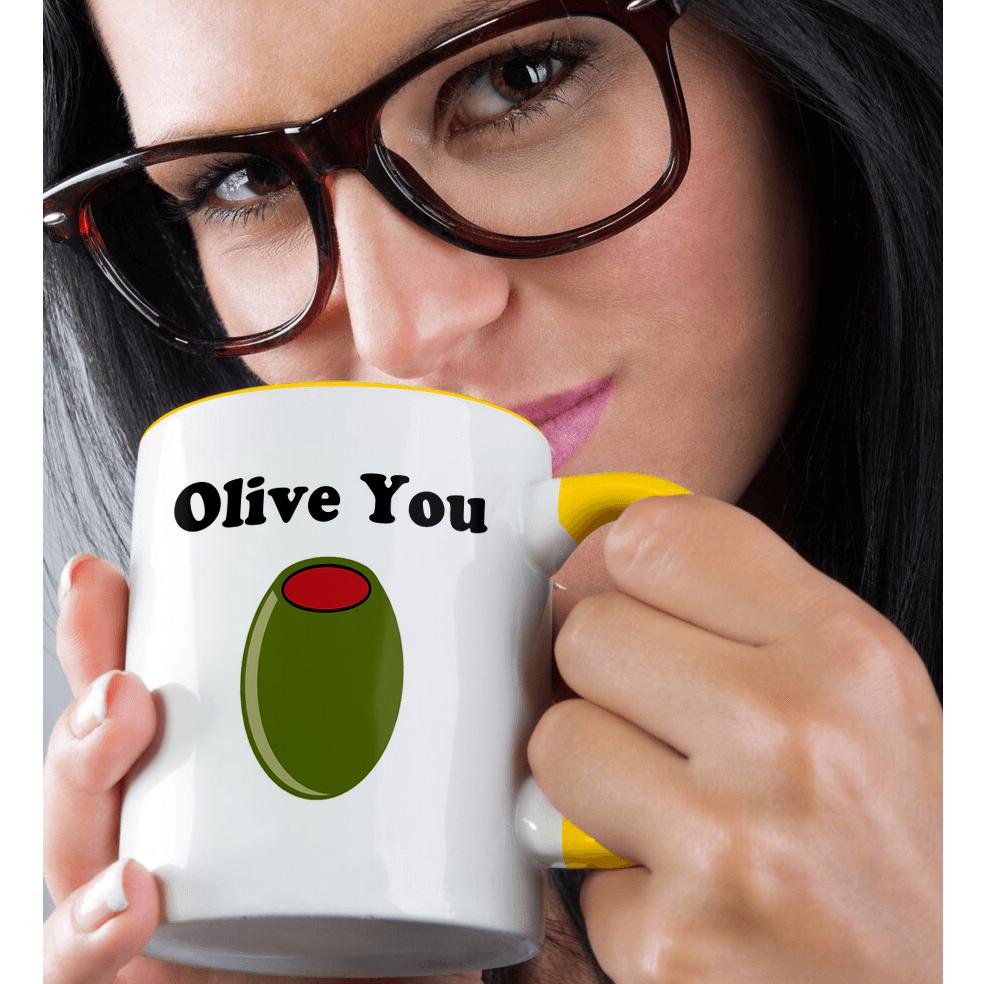 Taza 3dRose, Olive you., - Imagen 9 de 99