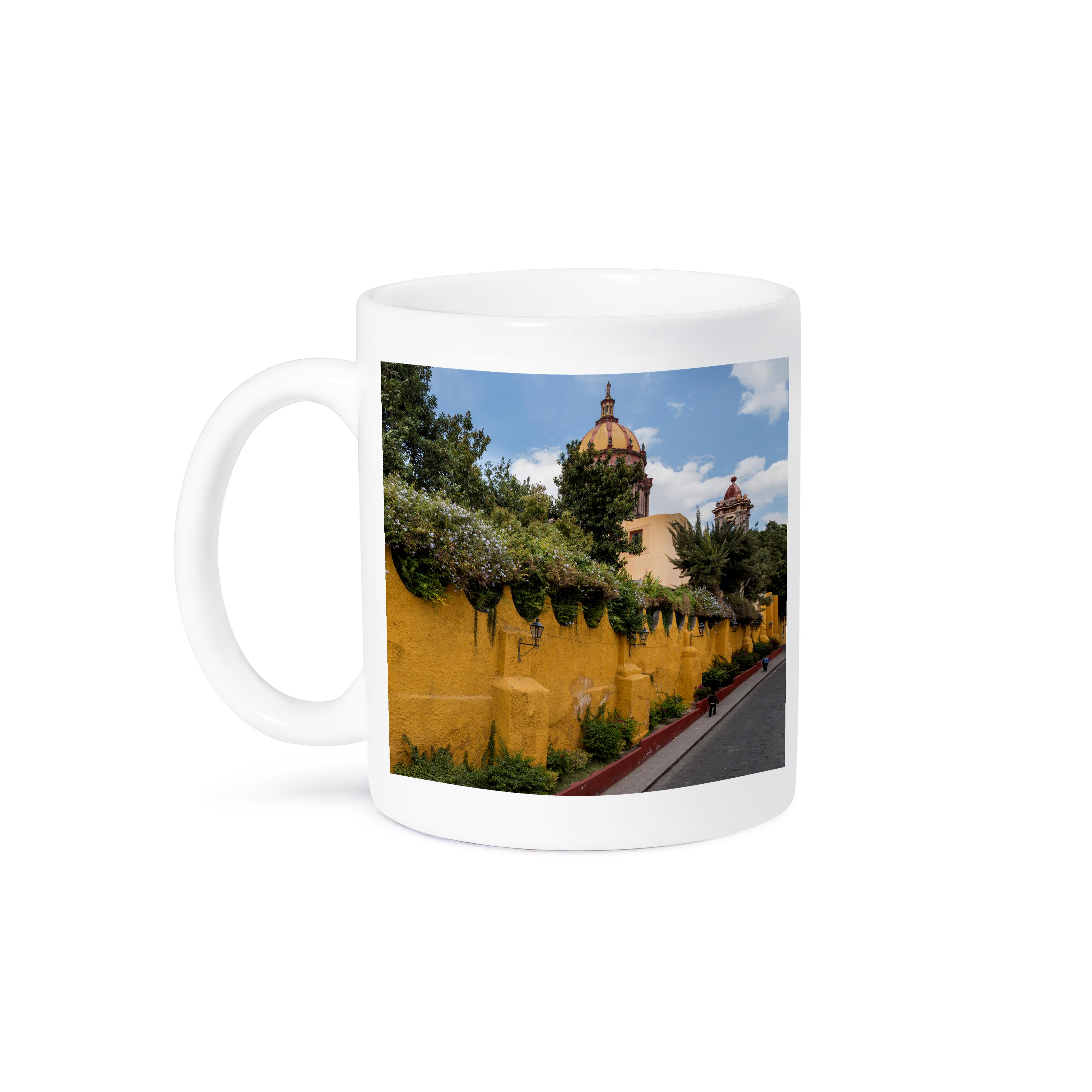 3dRose, Messico, San Miguel de Allende. Tazza gialla da parete esterna chiesa., - Foto 29 di 99