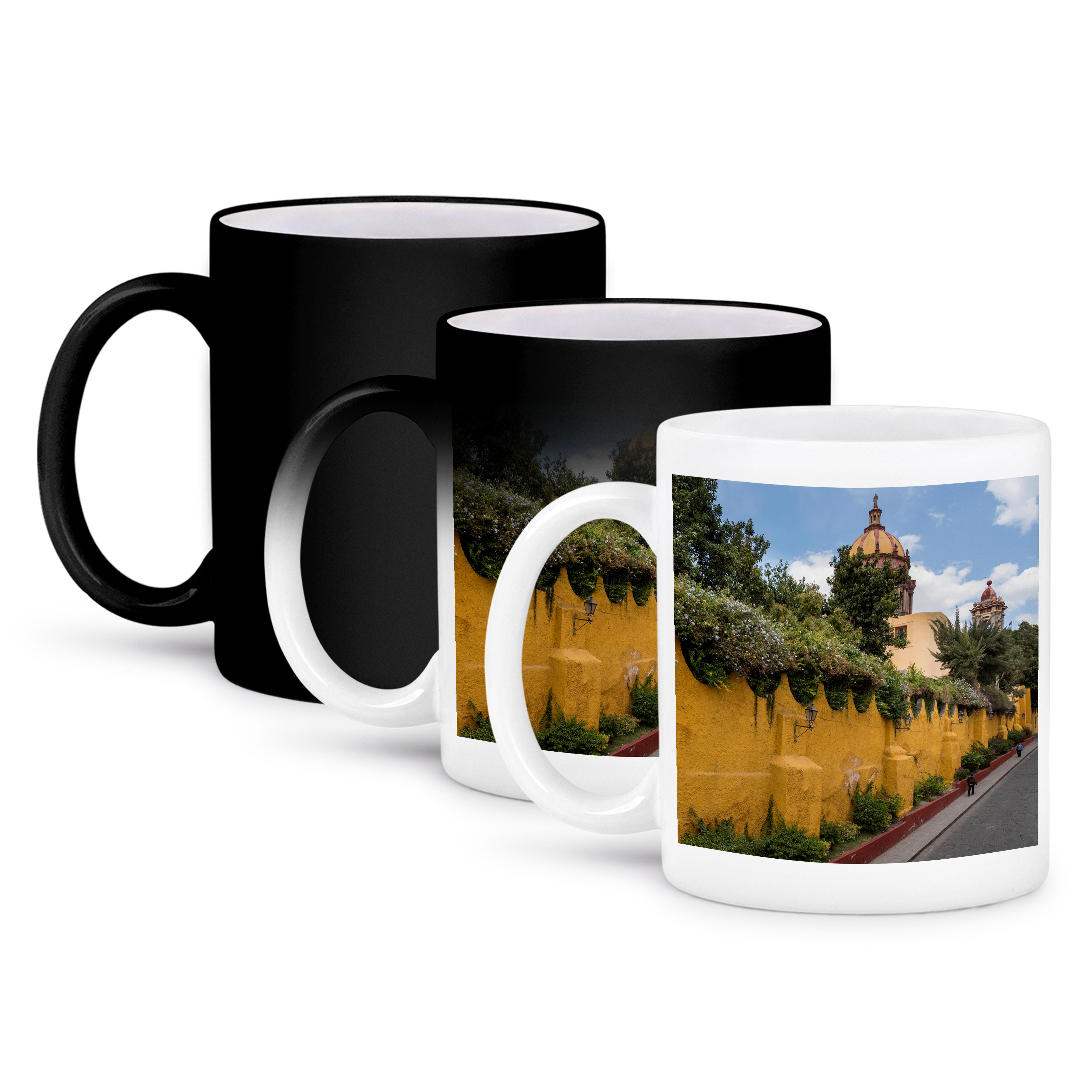 3dRose, Messico, San Miguel de Allende. Tazza gialla da parete esterna chiesa., - Foto 57 di 99