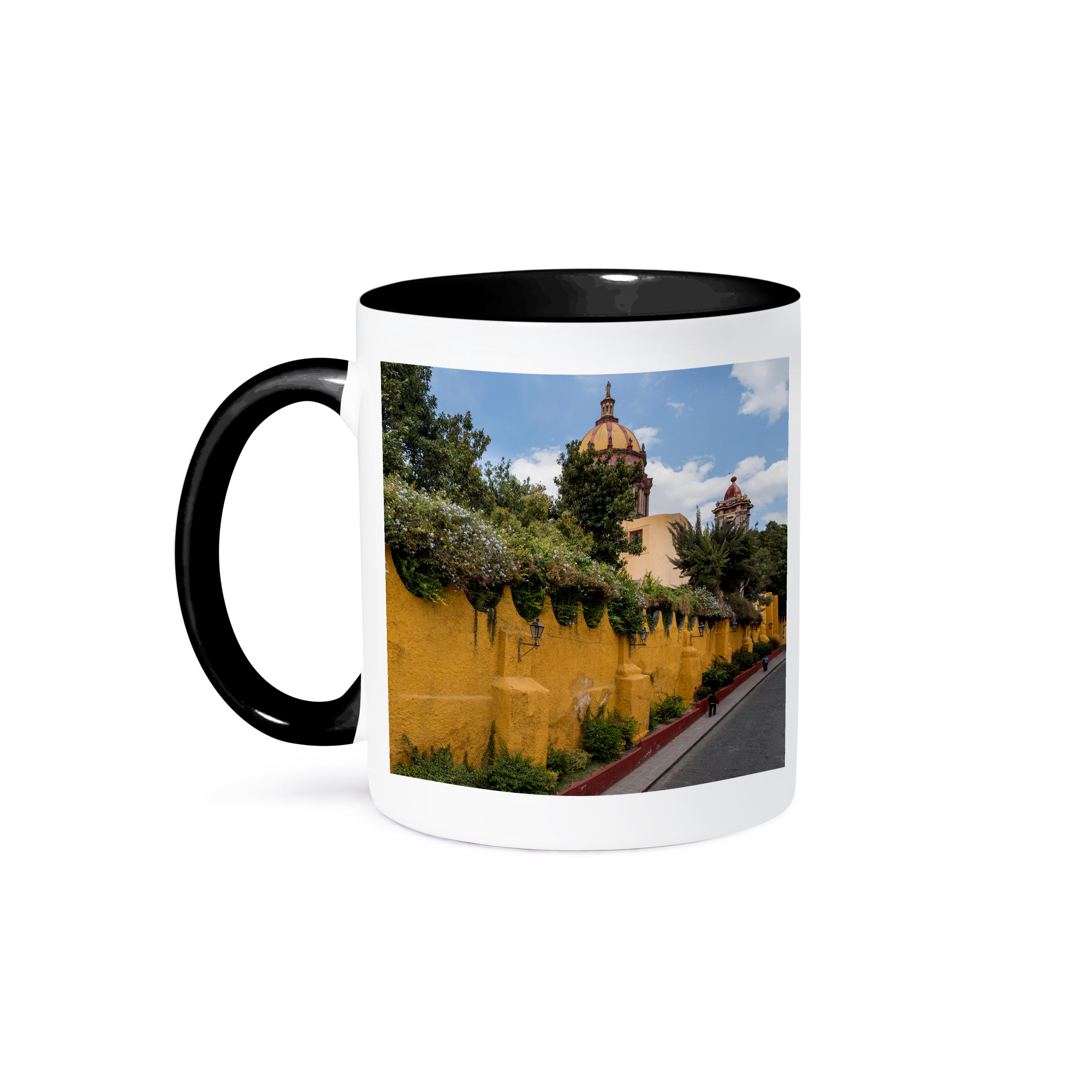 3dRose, Messico, San Miguel de Allende. Tazza gialla da parete esterna chiesa., - Foto 15 di 99