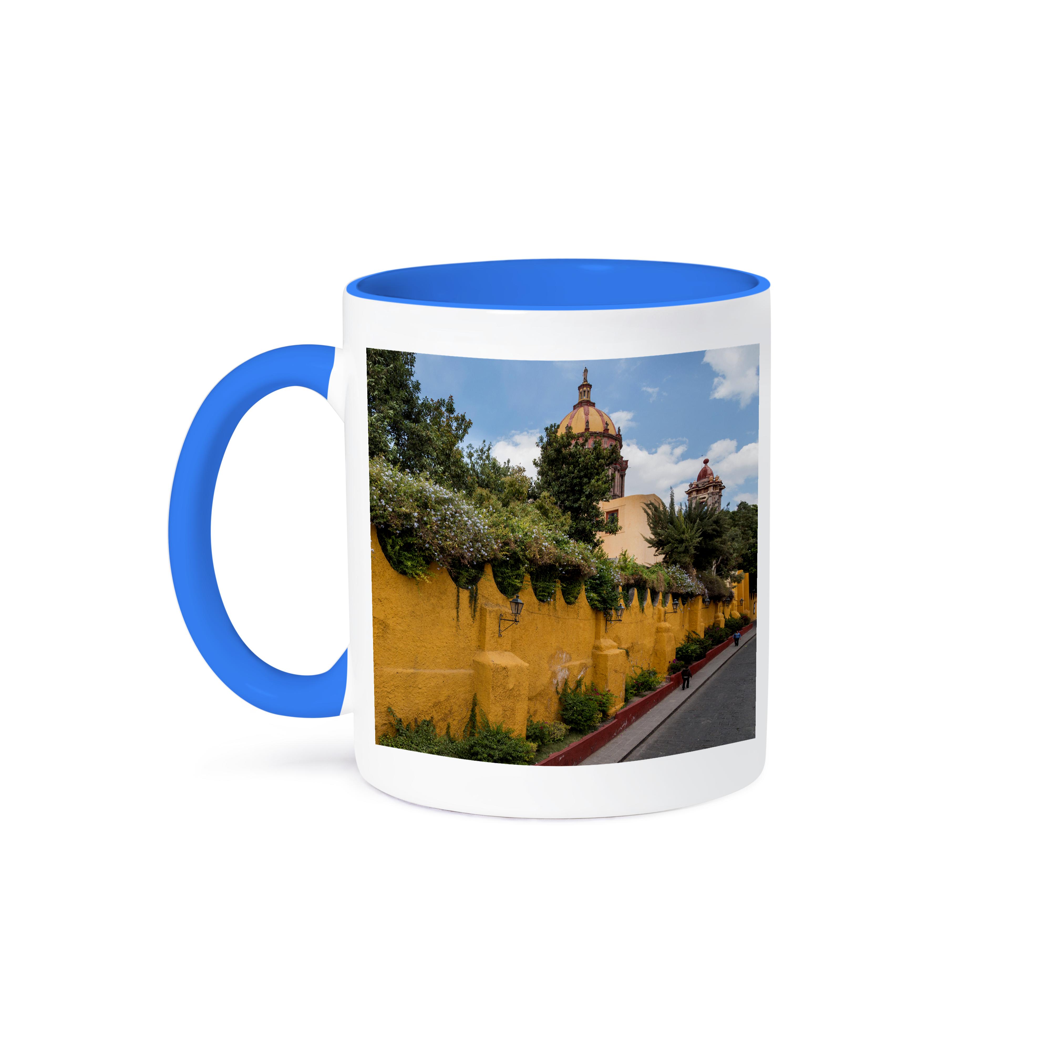 3dRose, Messico, San Miguel de Allende. Tazza gialla da parete esterna chiesa., - Foto 50 di 99