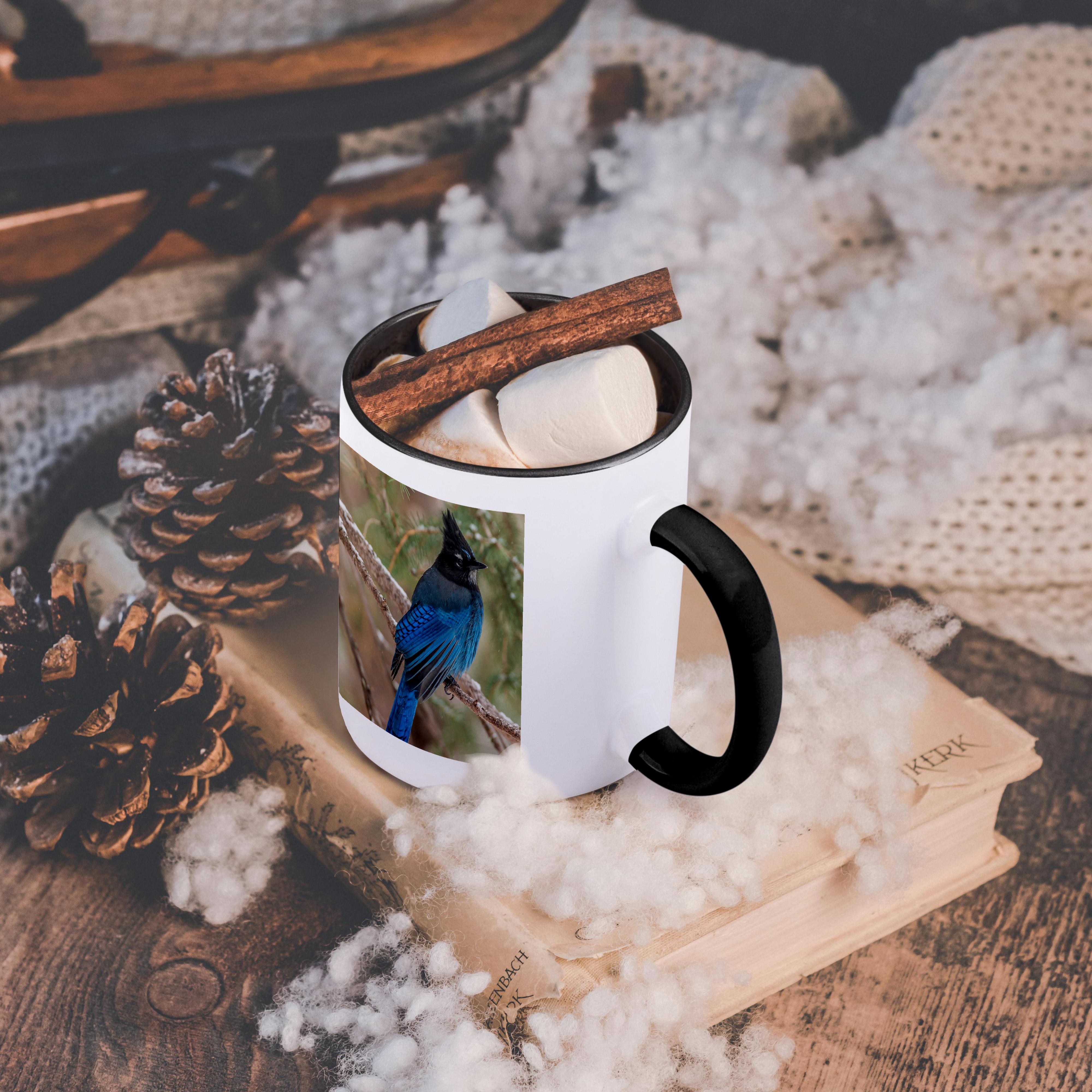 3dRose, USA, Wyoming, Yellowstone NP. Stellers jay bird in tree., Mug - Bild 19 von 99