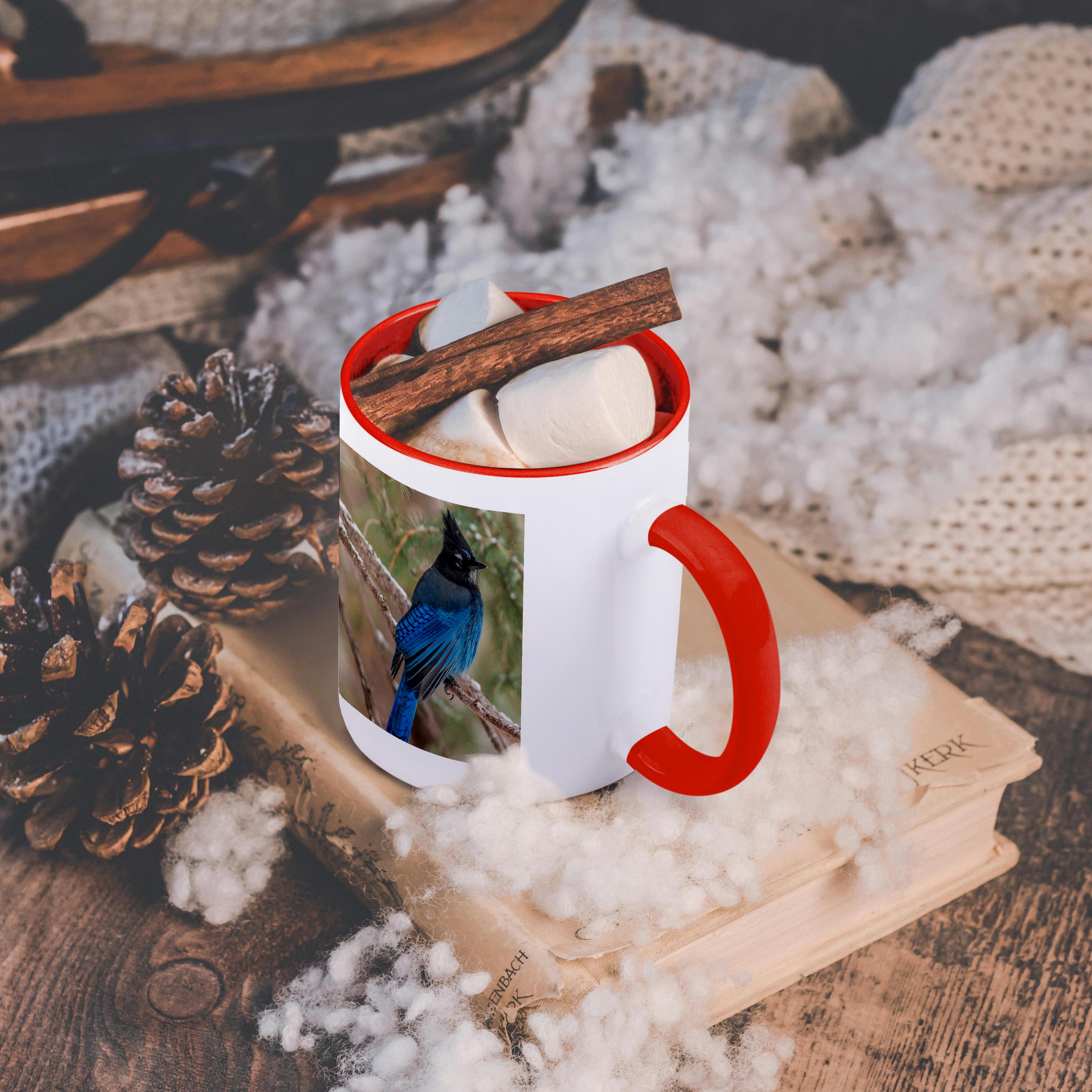3dRose, USA, Wyoming, Yellowstone NP. Stellers jay bird in tree., Mug - Bild 12 von 99
