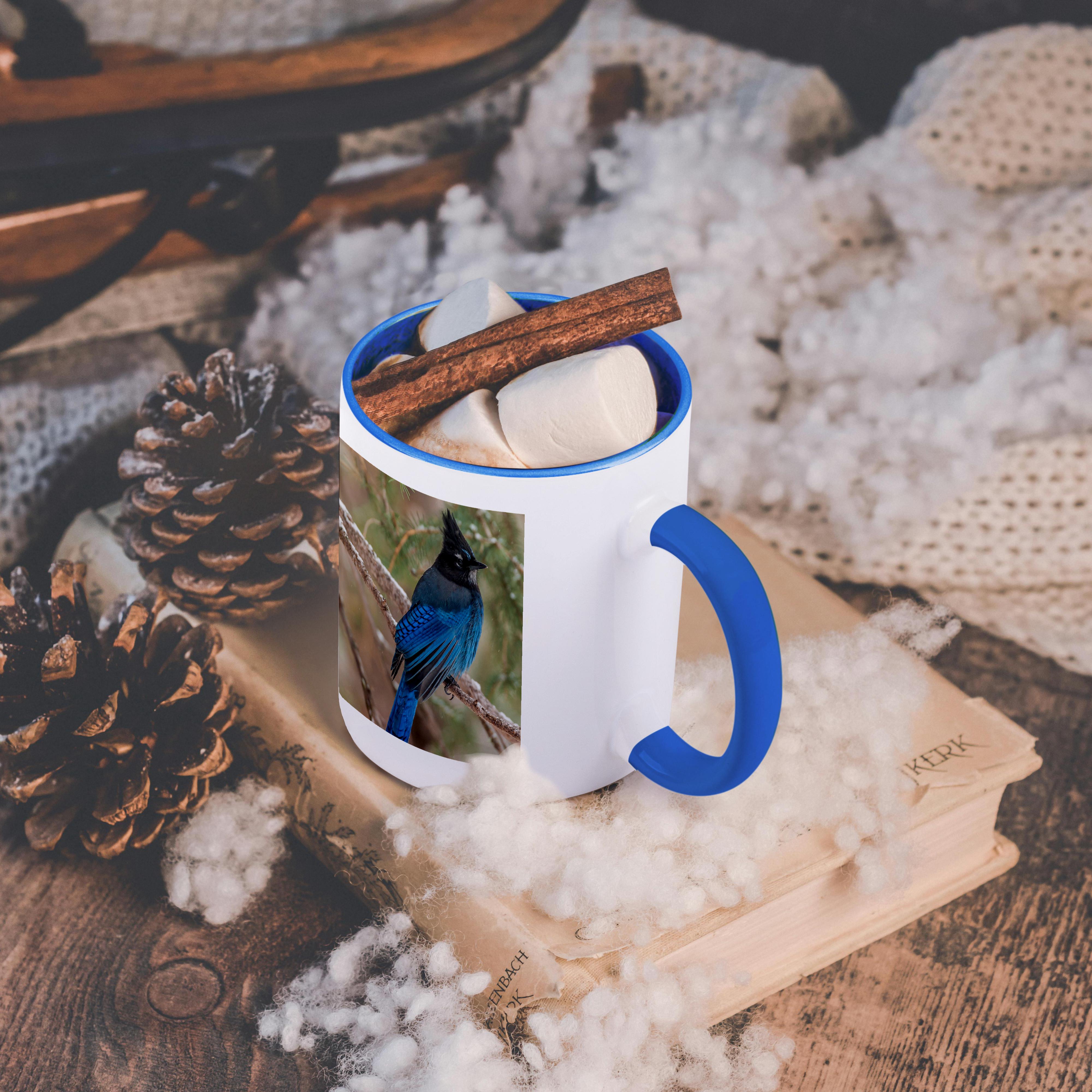 3dRose, USA, Wyoming, Yellowstone NP. Stellers jay bird in tree., Mug - Bild 54 von 99