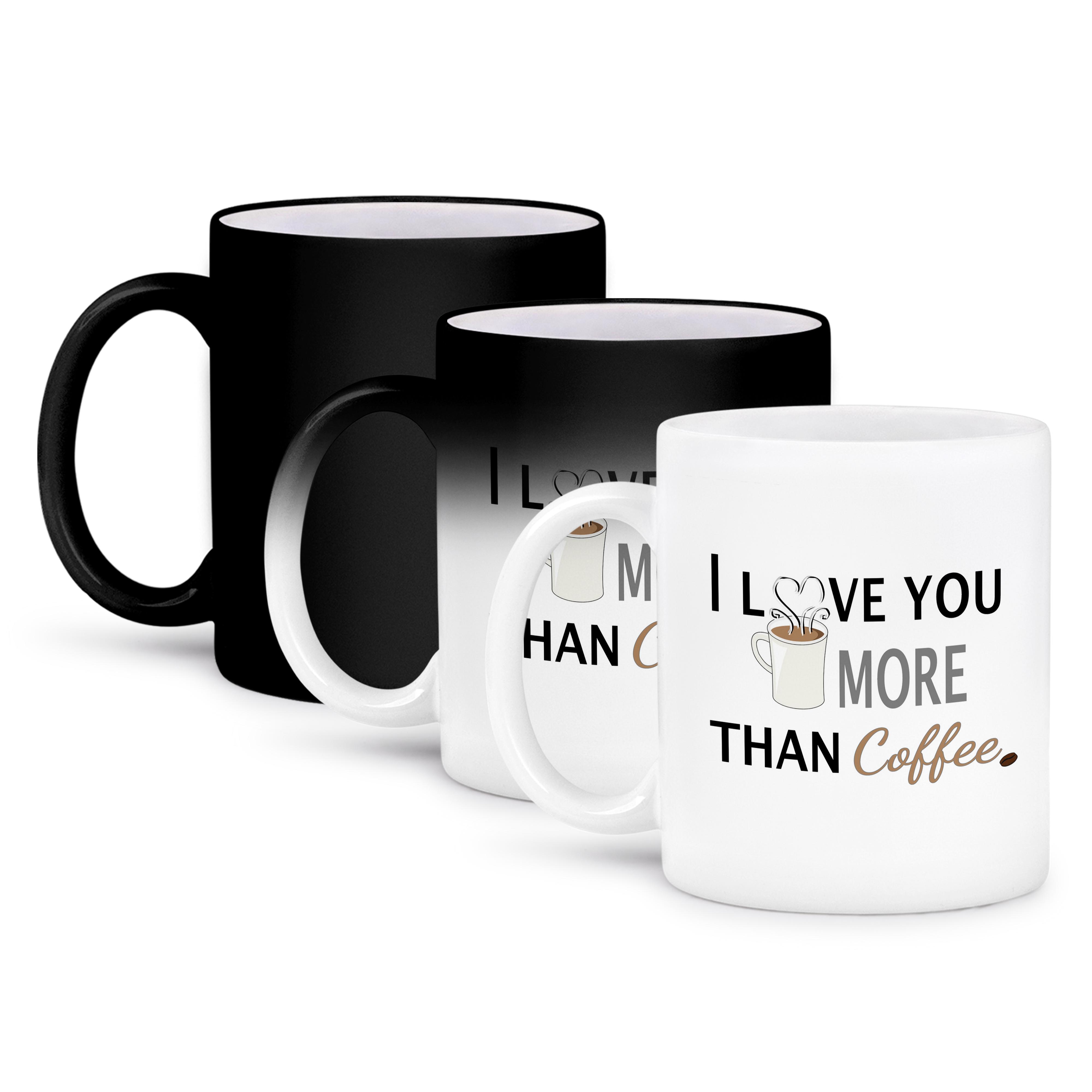 3dRose, I Love You More Than Coffee, Mug - Bild 57 von 99