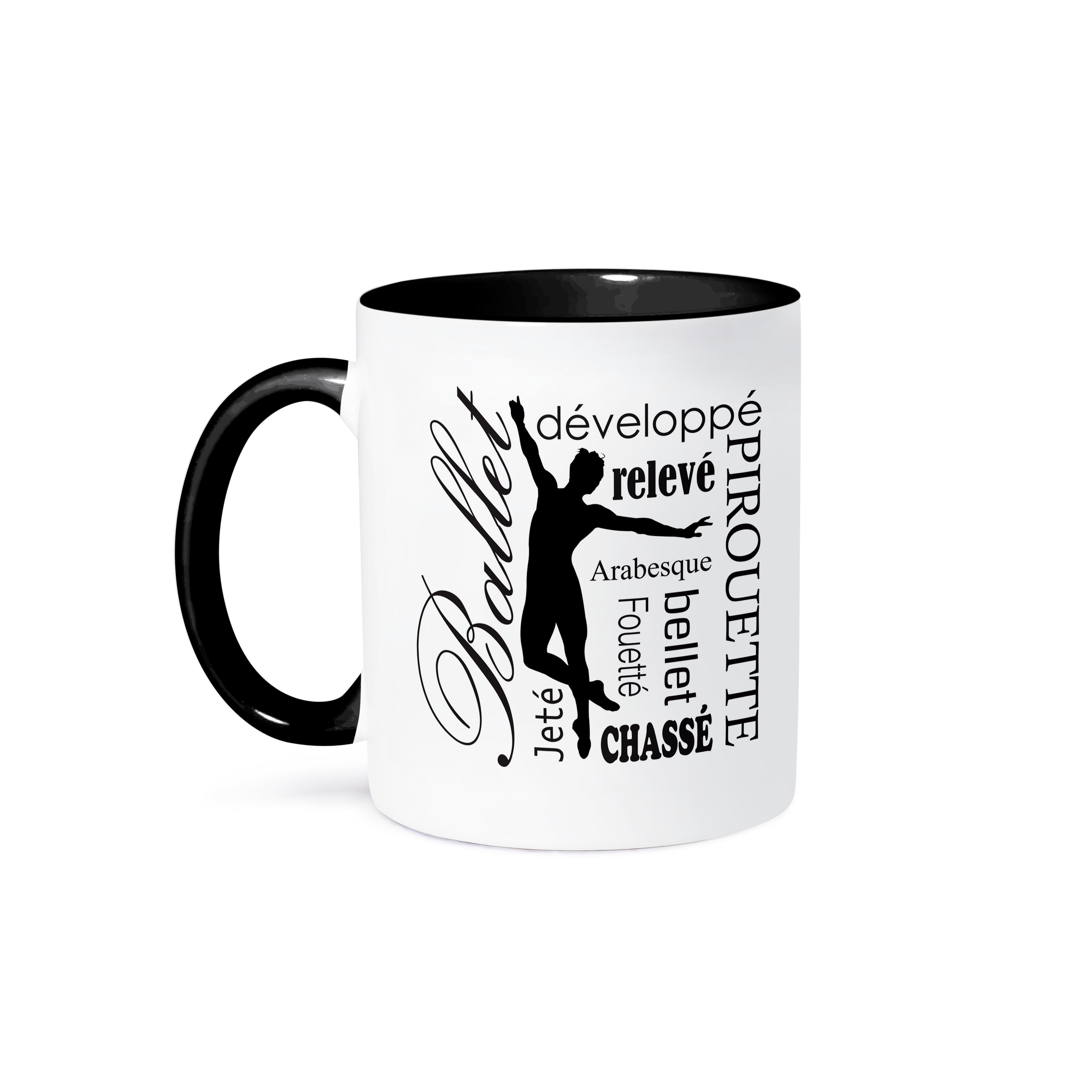 Taza 3dRose, palabras y terminología de ballet, - Imagen 22 de 99