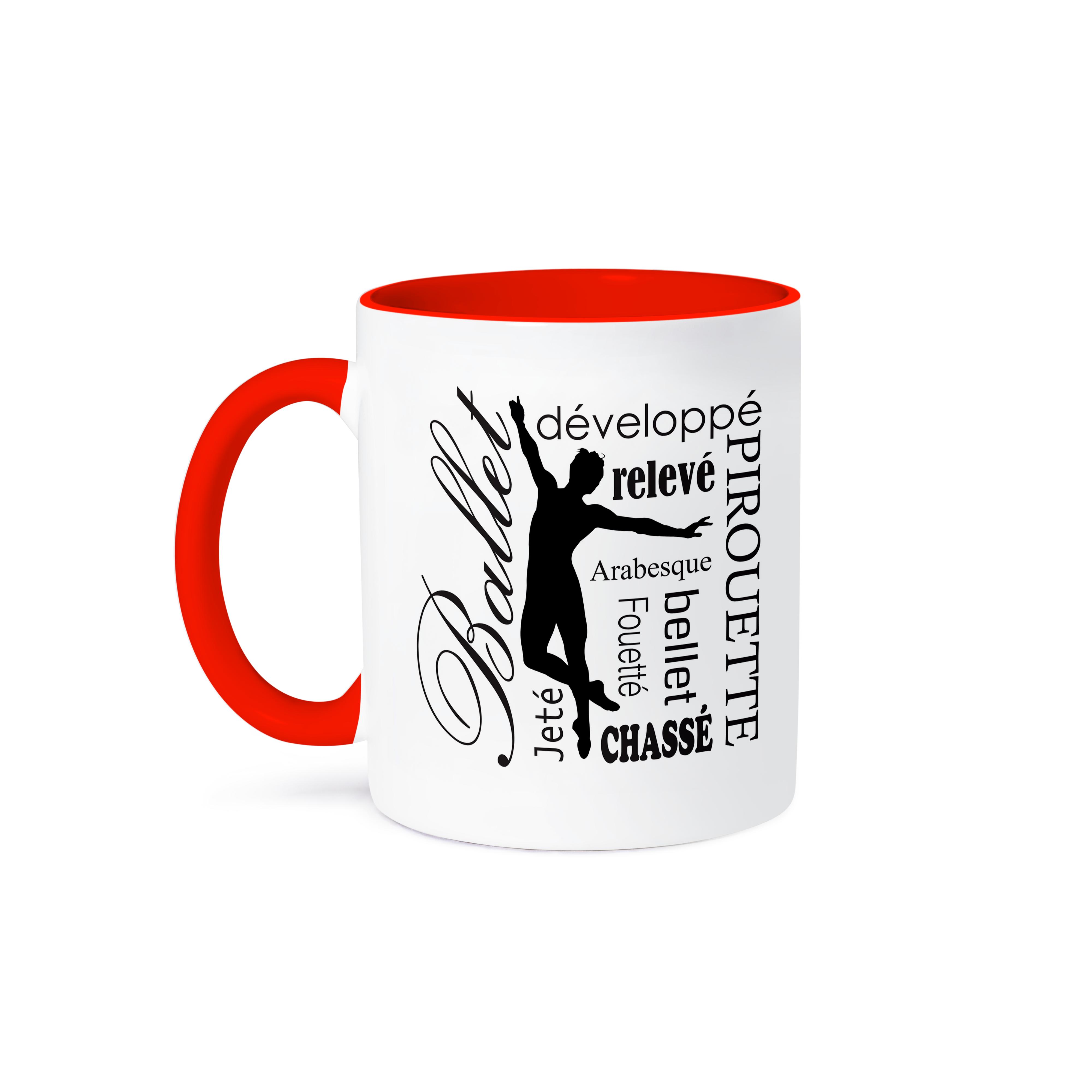 Taza 3dRose, palabras y terminología de ballet, - Imagen 29 de 99