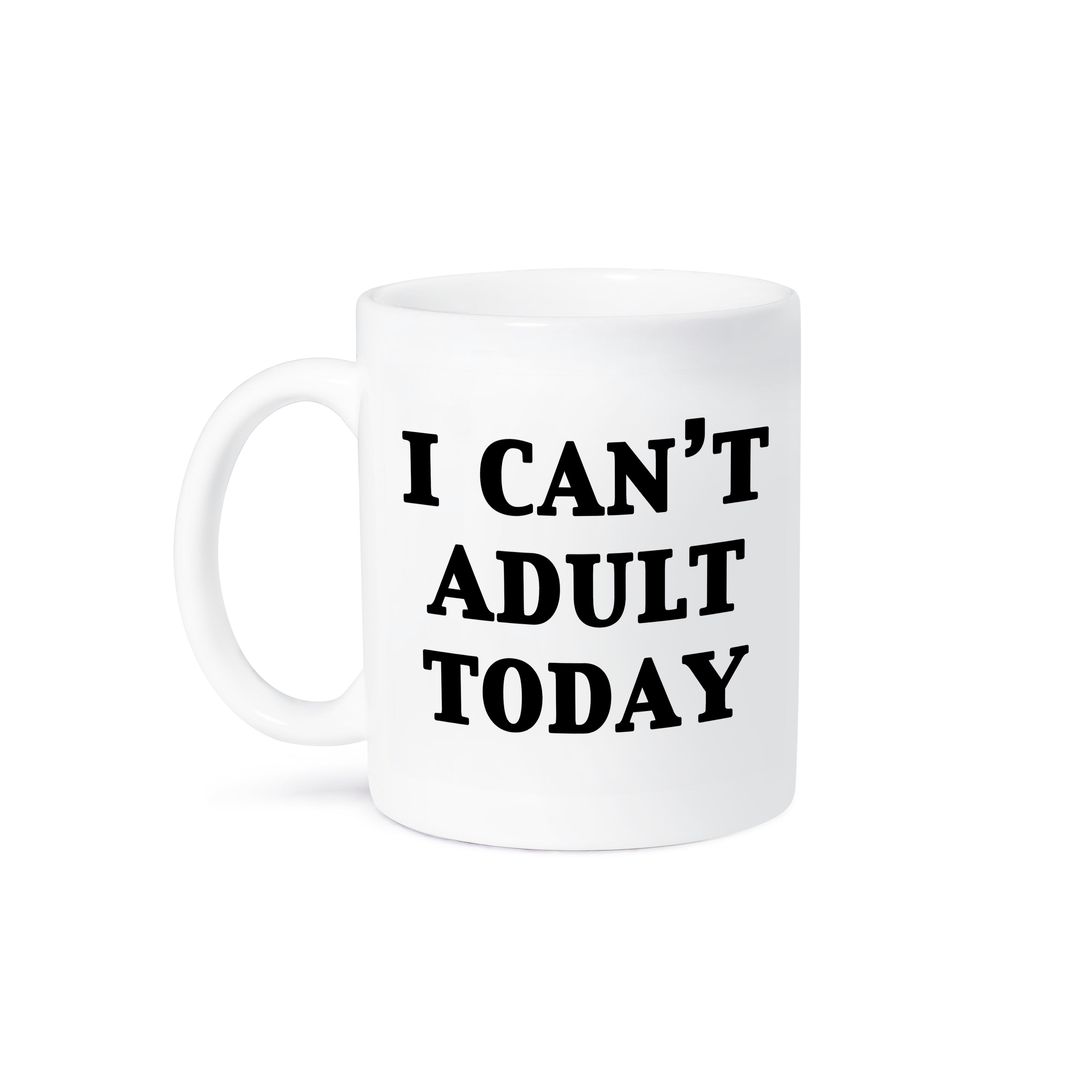 3dRose, I Cant Adult Today Black, Mug - Picture 29 of 99
