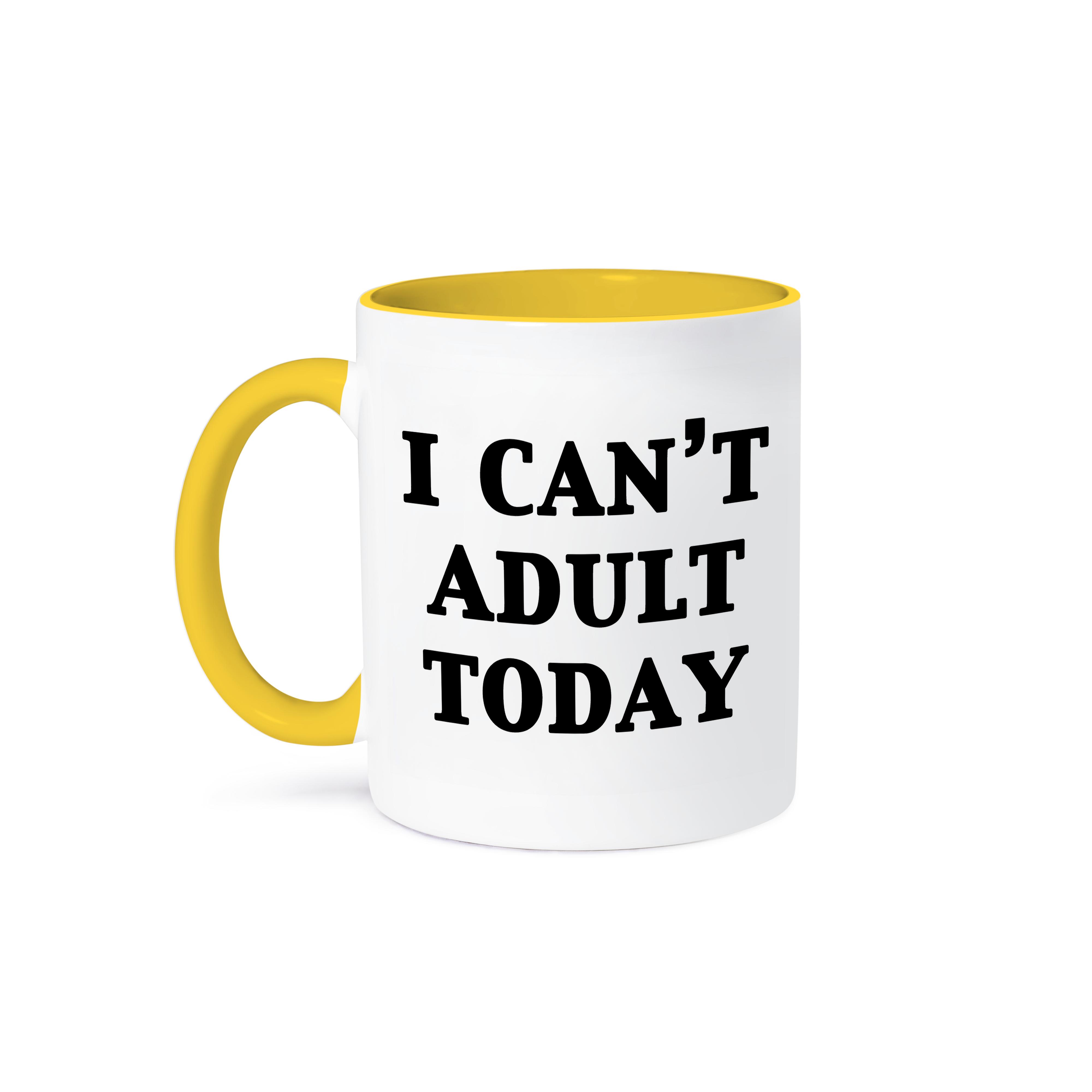 3dRose, I Cant Adult Today Black, Mug - Picture 36 of 99