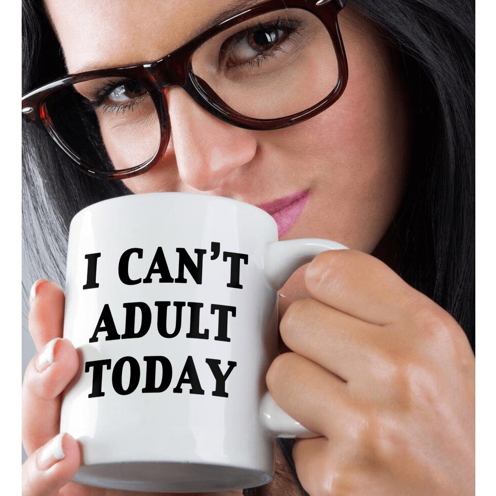 3dRose, I Cant Adult Today Black, Mug - Picture 30 of 99