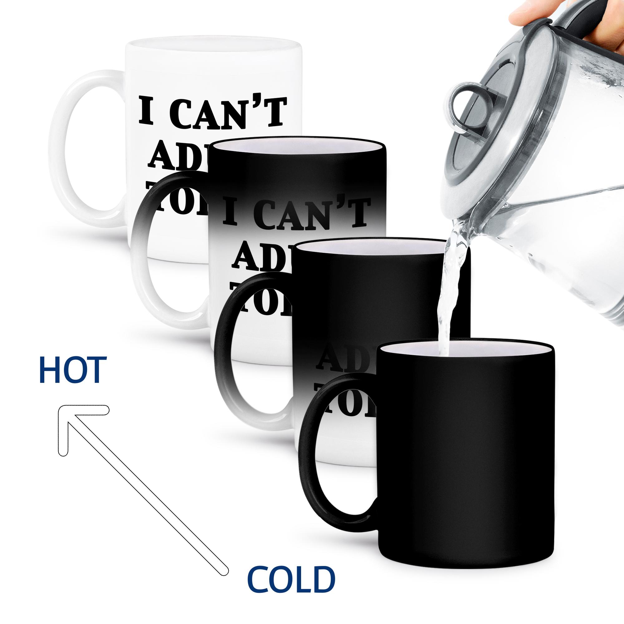 3dRose, I Cant Adult Today Black, Mug - Picture 60 of 99