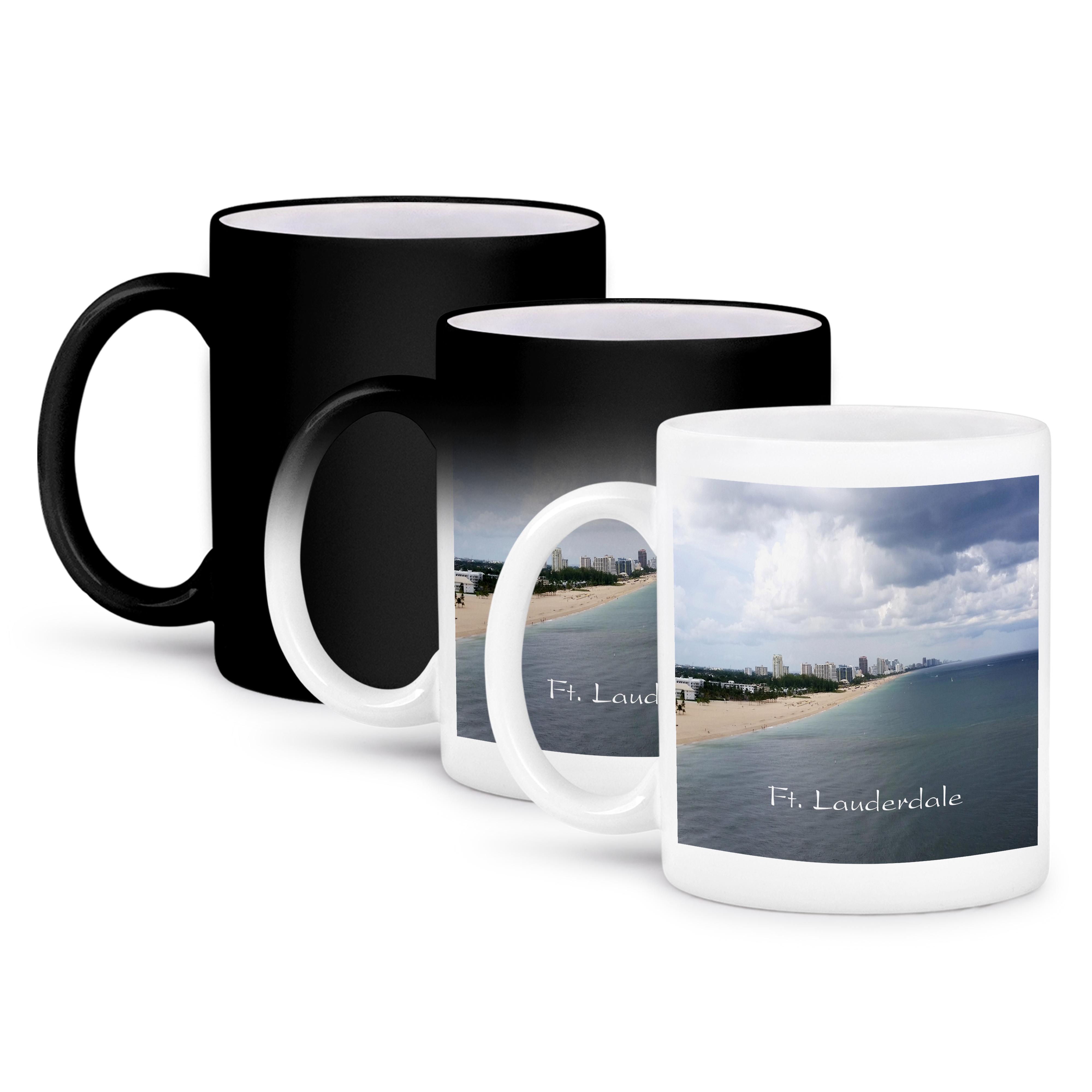 3dRose, Print Of Ft Lauderdale Florida Shoreline From Up High, Mug - Picture 57 of 99