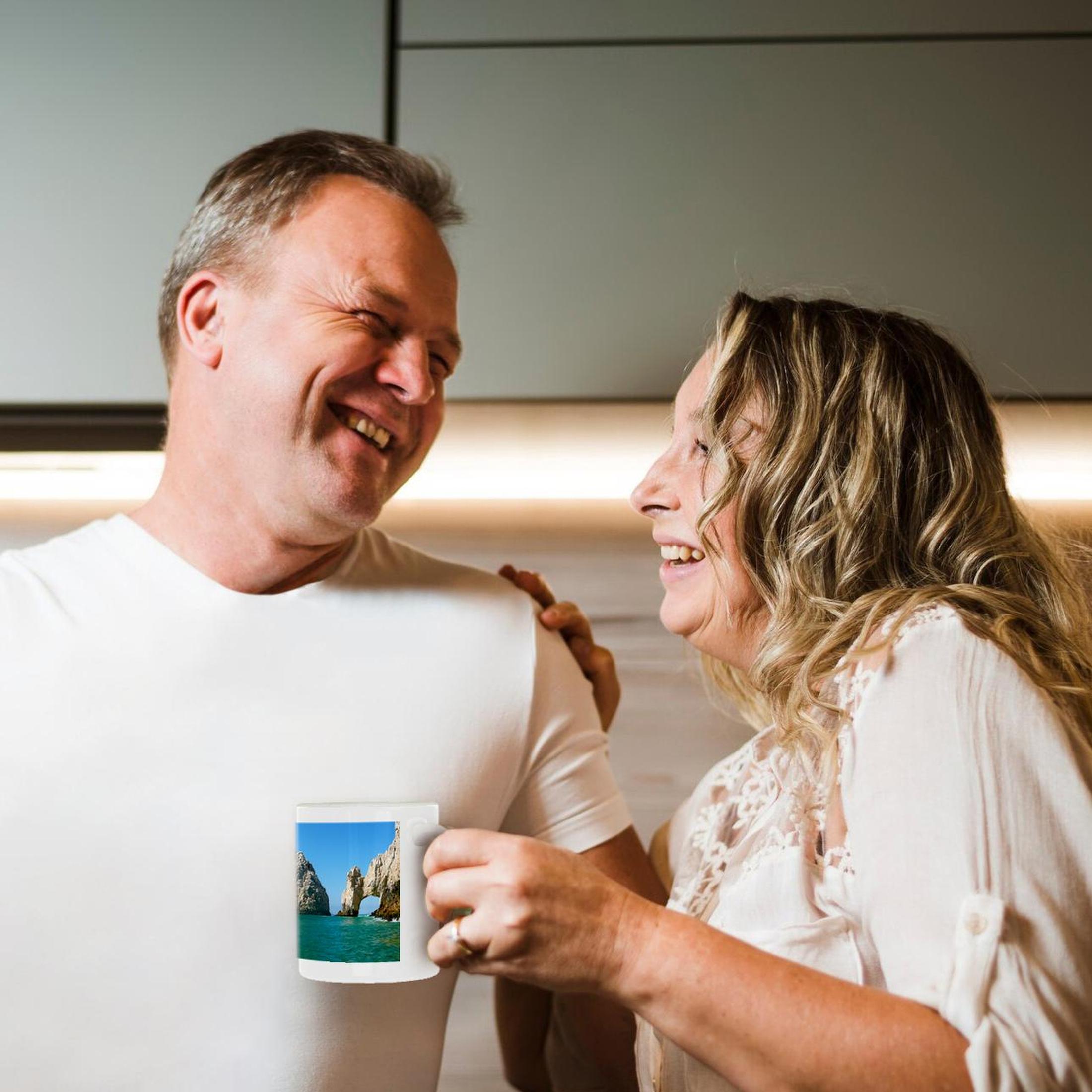 3dRose Albom Design Seascapes - Hole in the Rock Cabo San Lucas Mexico - Mugs (mug_22787)