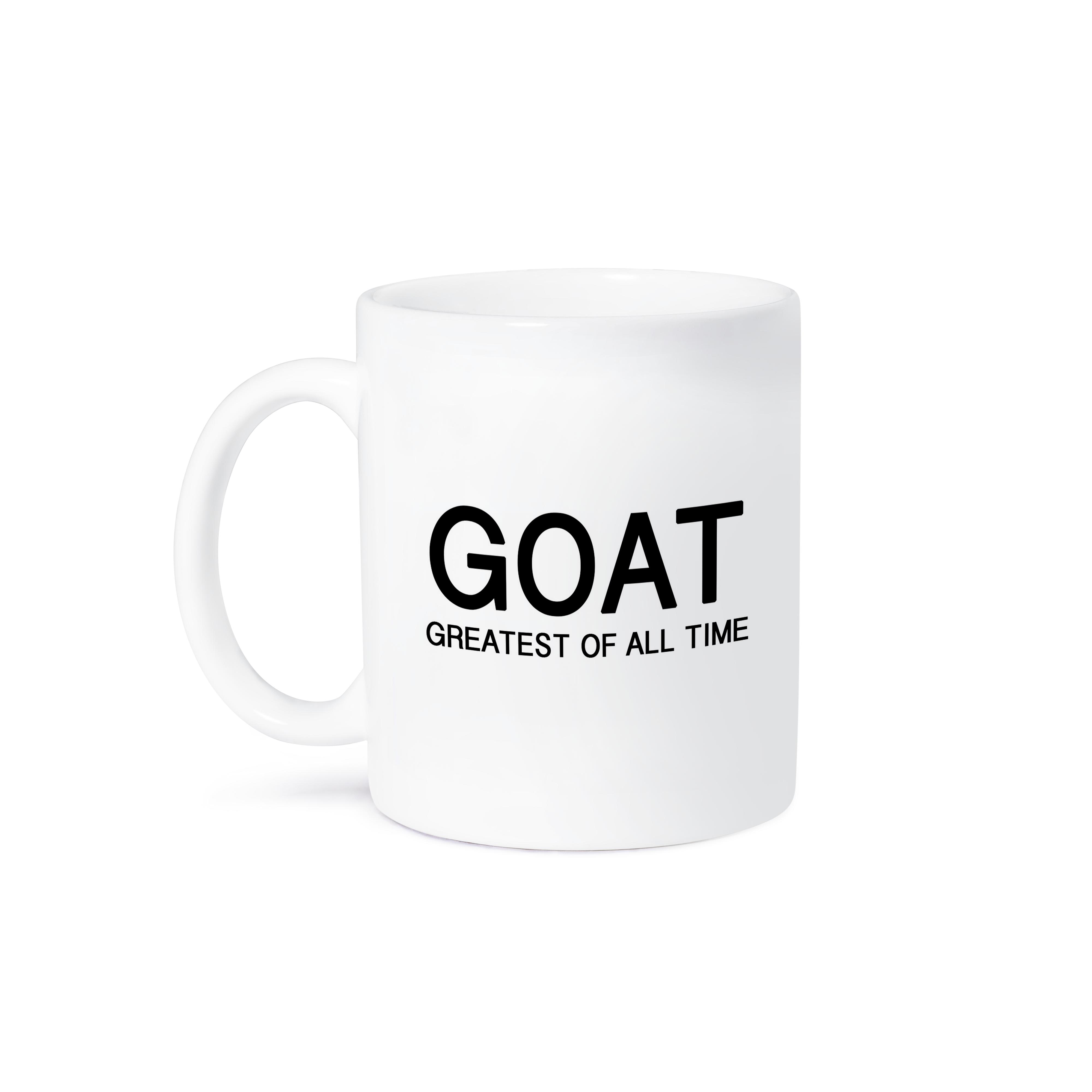 3dRose Tory Anne Collections Acronyms - GOAT GREATEST OF ALL TIME - Mugs (mug_235549)