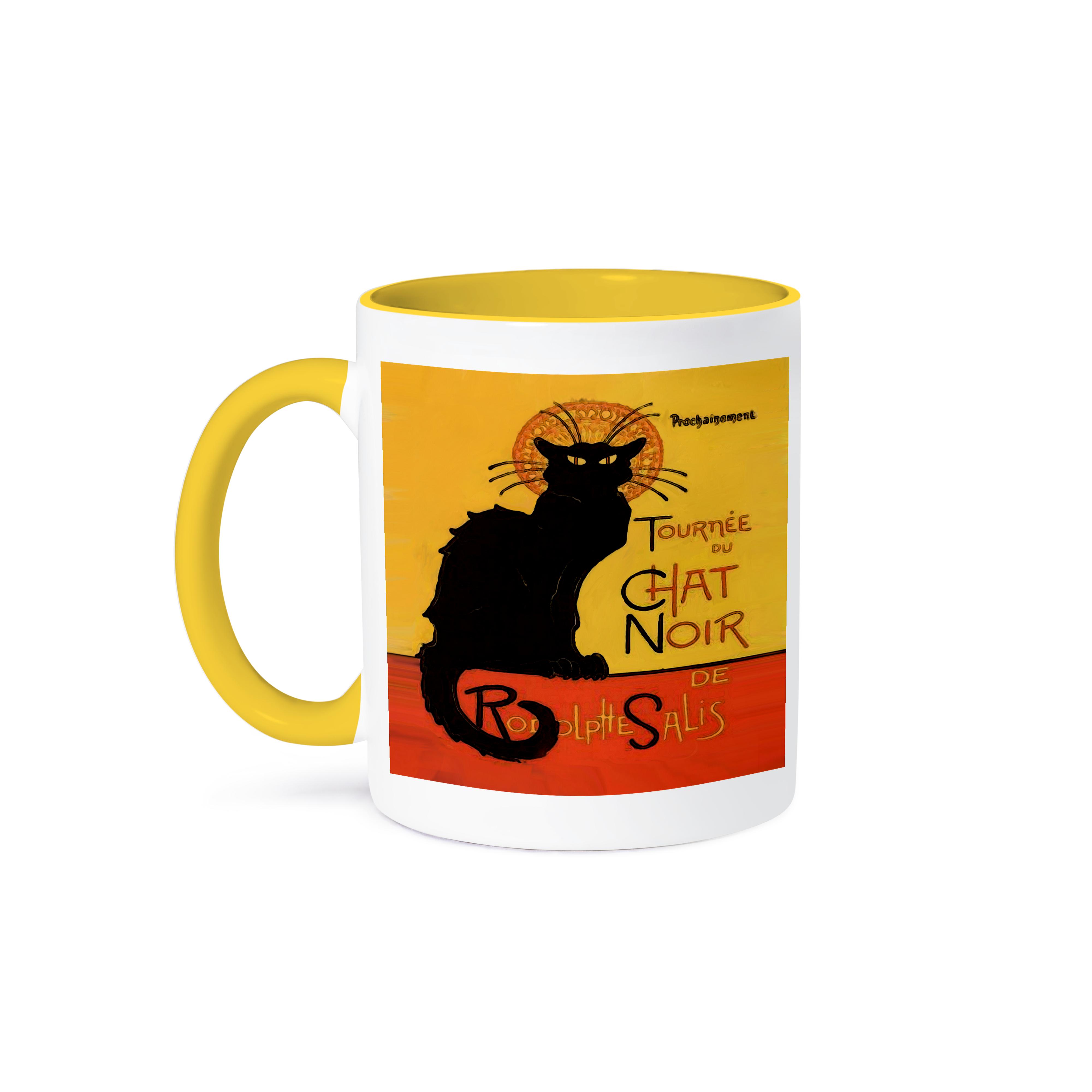 3dRose, Katzen Le Chat Noir, Becher - Bild 36 von 99