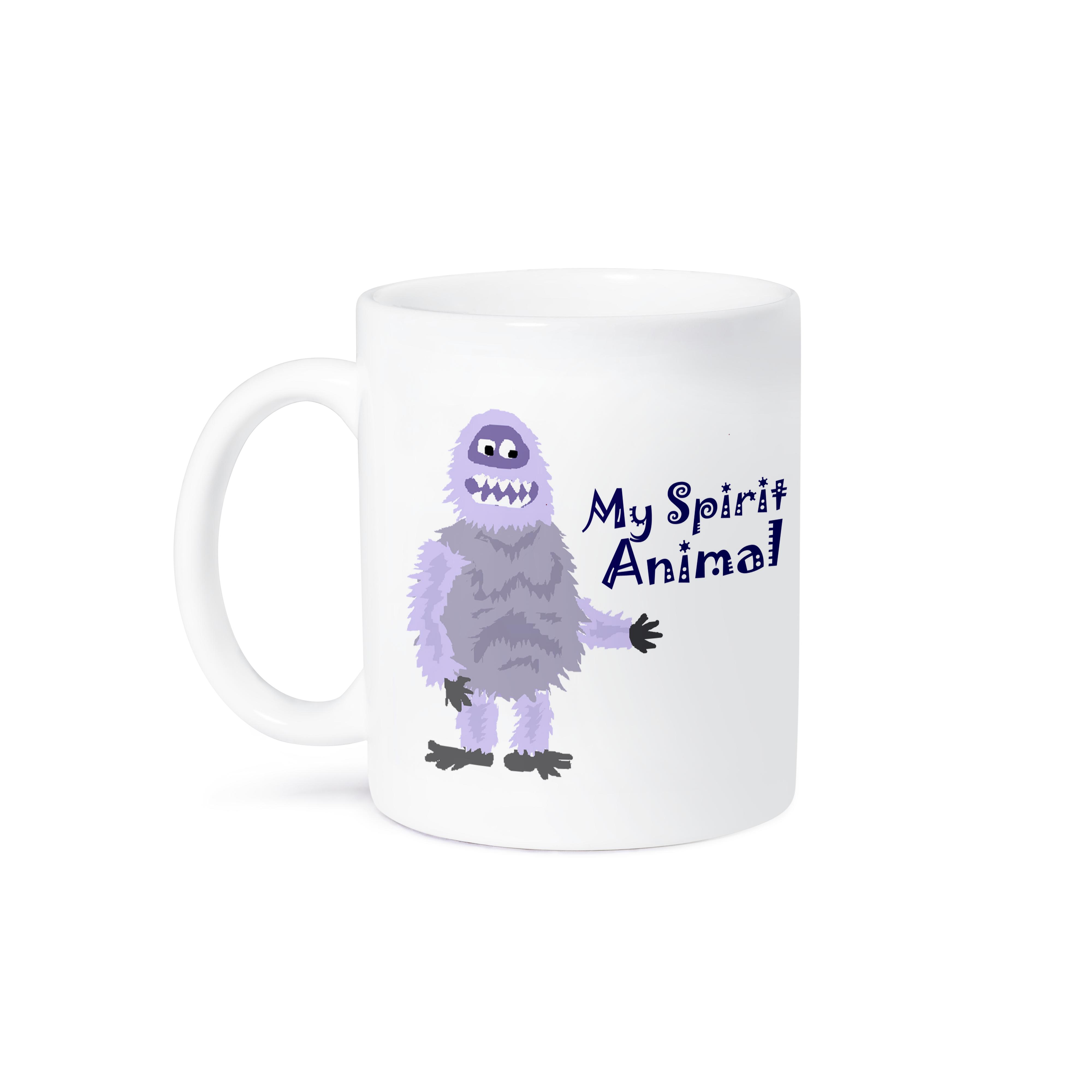 3dRose, Funny Abominable Snowman is My Sprit Animal, Mug - Picture 29 of 99