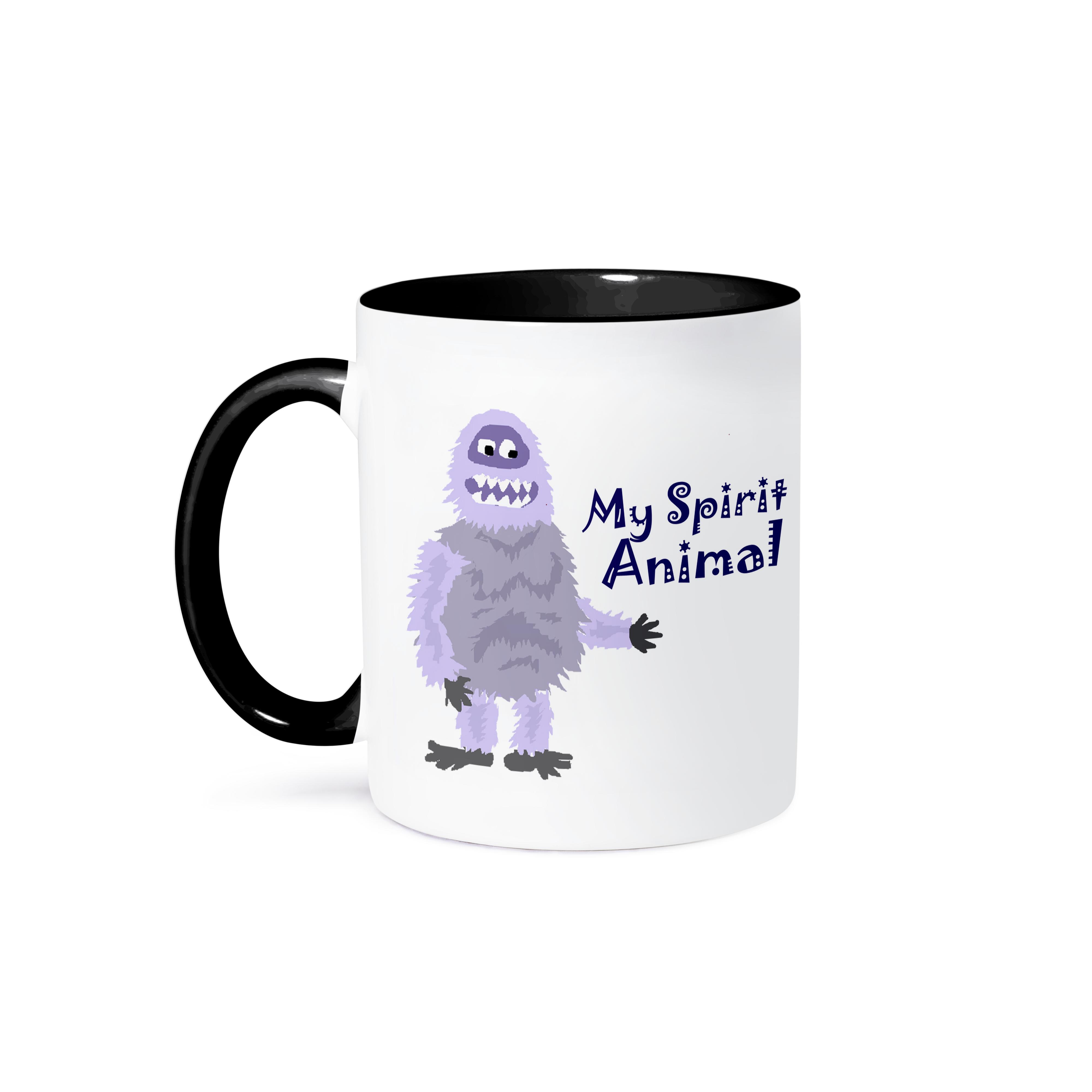 3dRose, Funny Abominable Snowman is My Sprit Animal, Mug - Picture 15 of 99