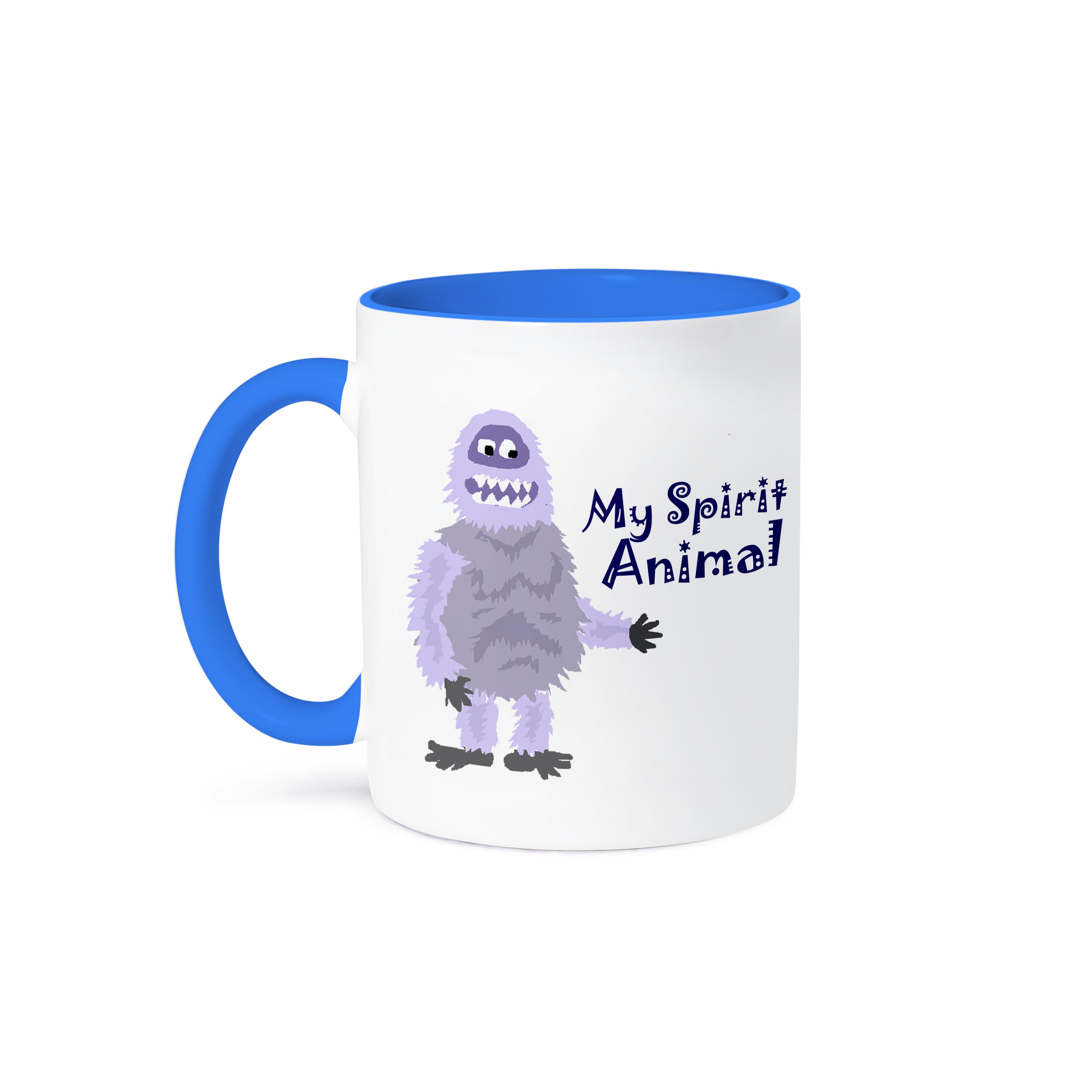 3dRose, Funny Abominable Snowman is My Sprit Animal, Mug - Picture 50 of 99